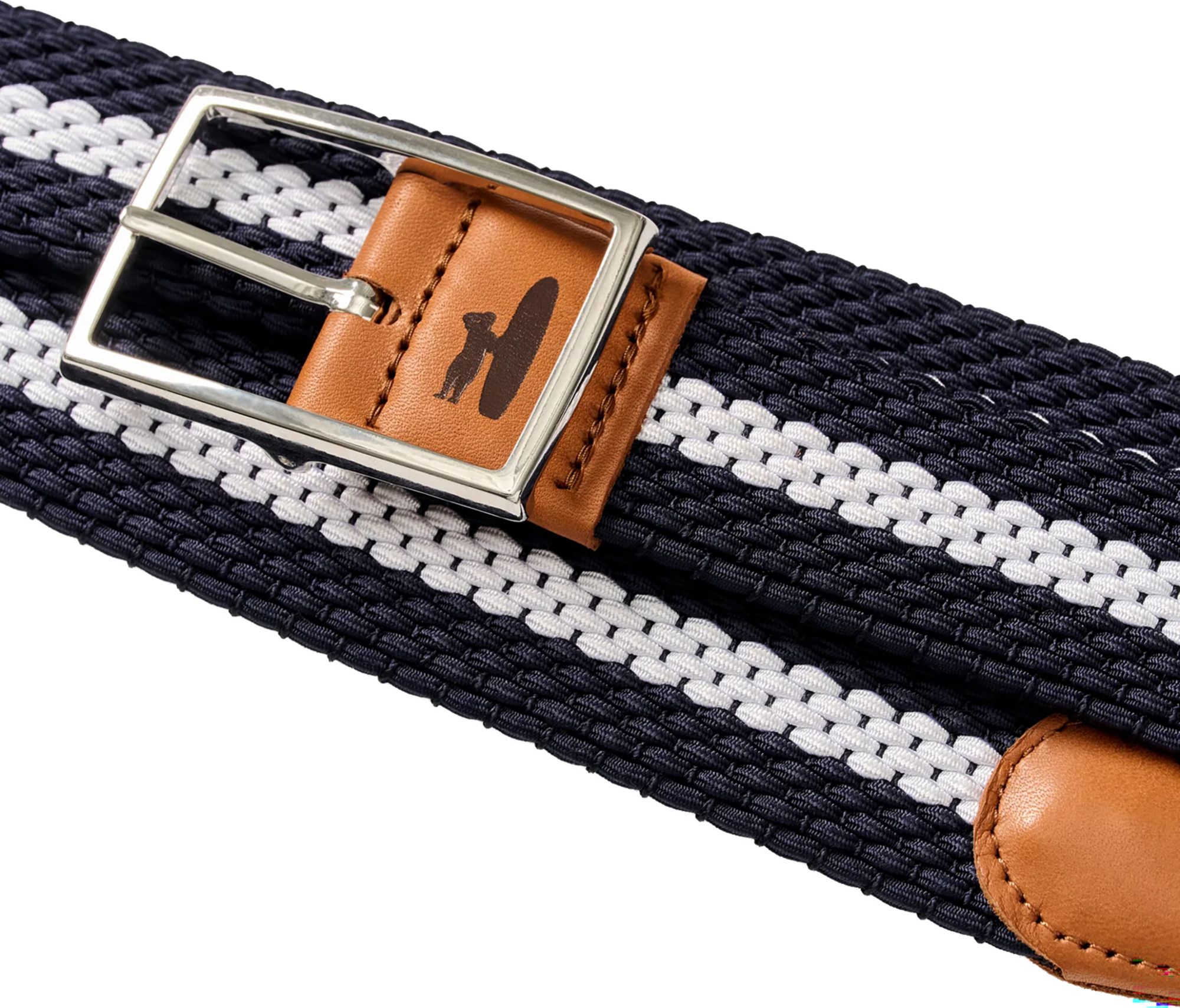 Johnnie-O Men's Reversible Stripe Stretch Golf Belt product image