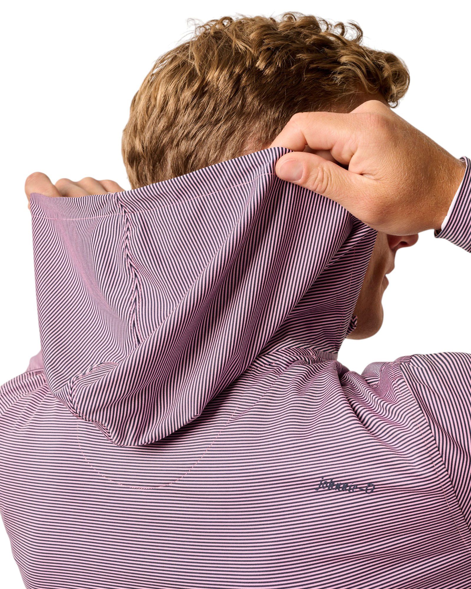 Johnnie-O Men's Hybrid Performance 1/4 Zip Golf Hoodie product image