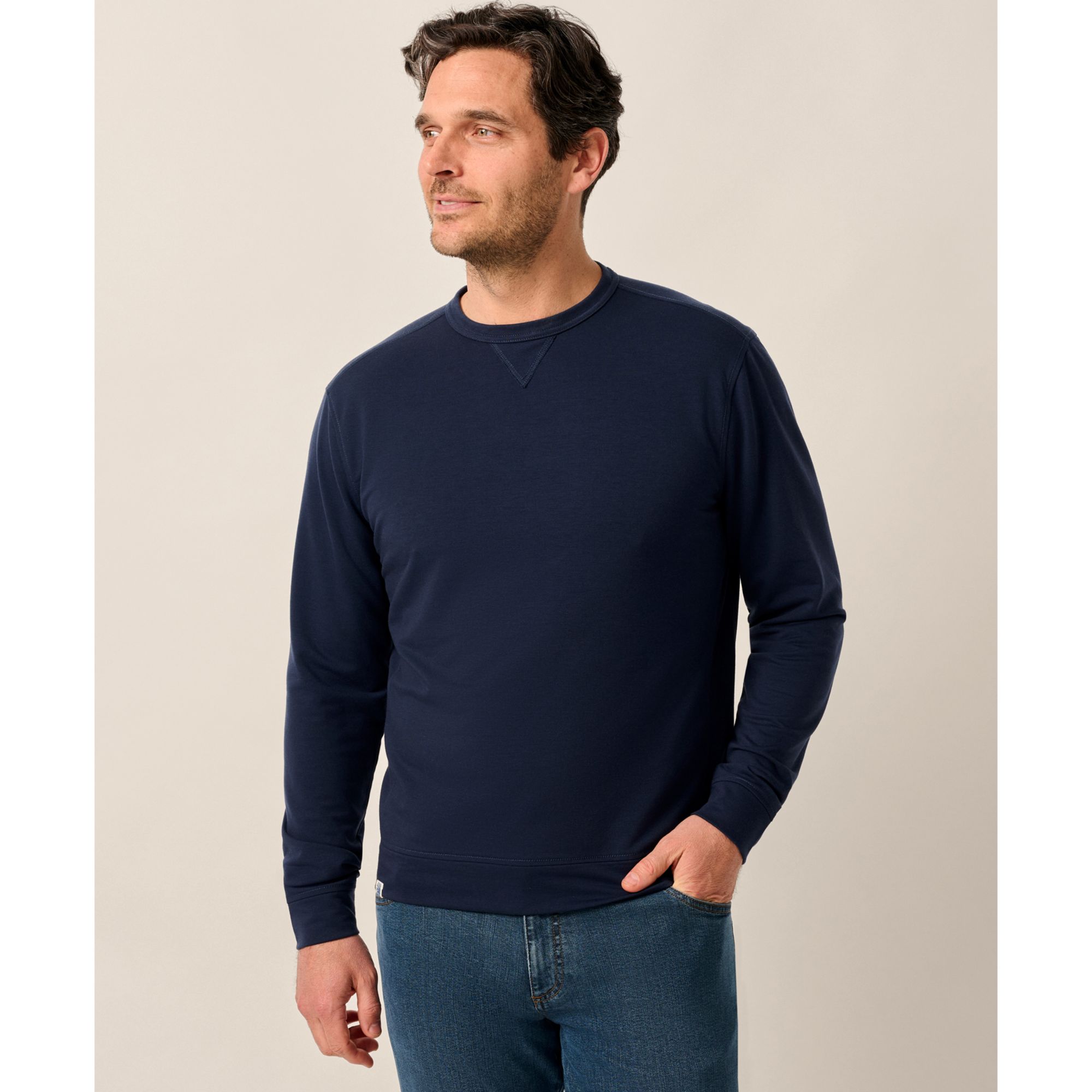 Johnnie-O Men's Willard Crewneck Golf Sweatshirt product image
