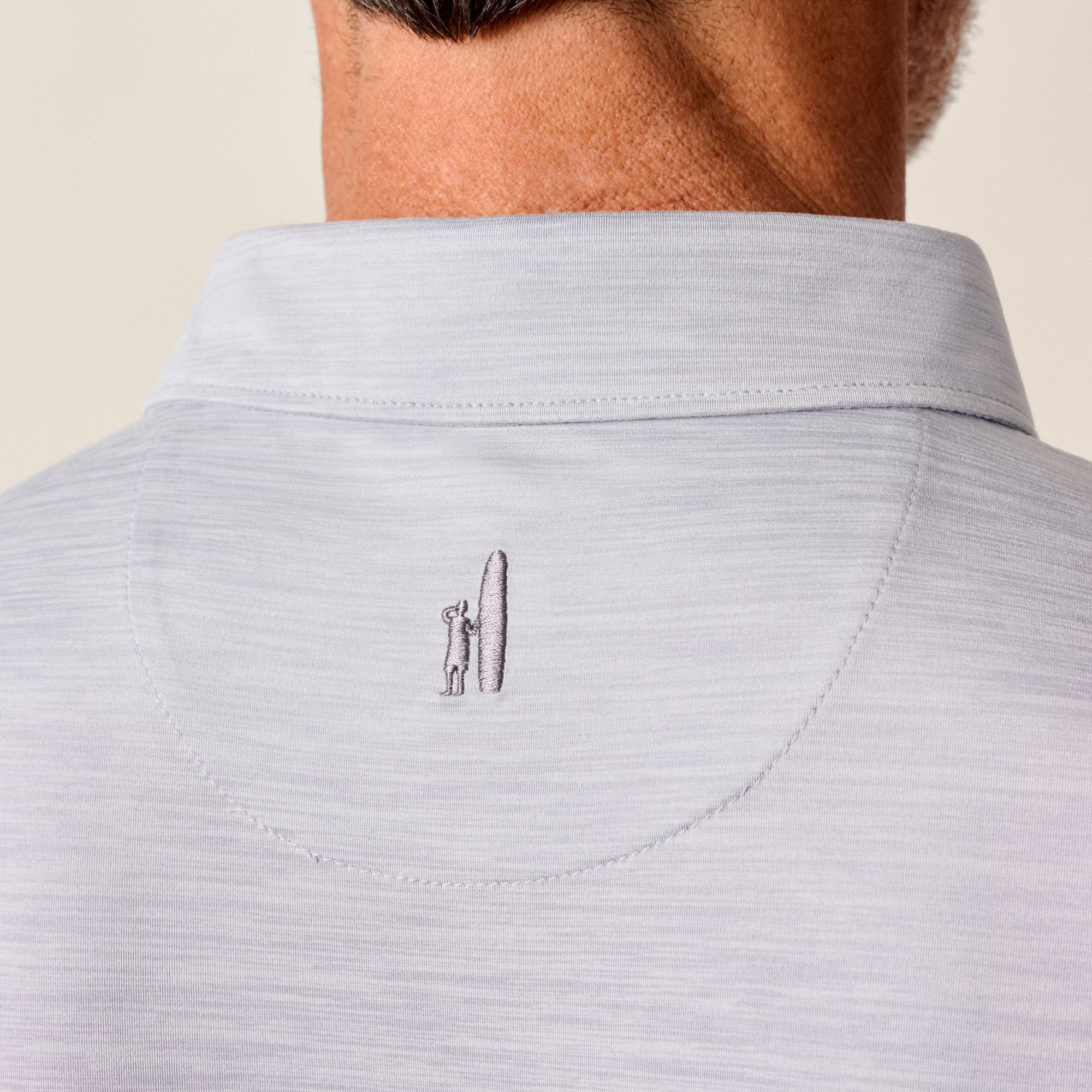 Johnnie-O Men's Swing Featherweight Performance Jersey Long Sleeve Golf Polo product image