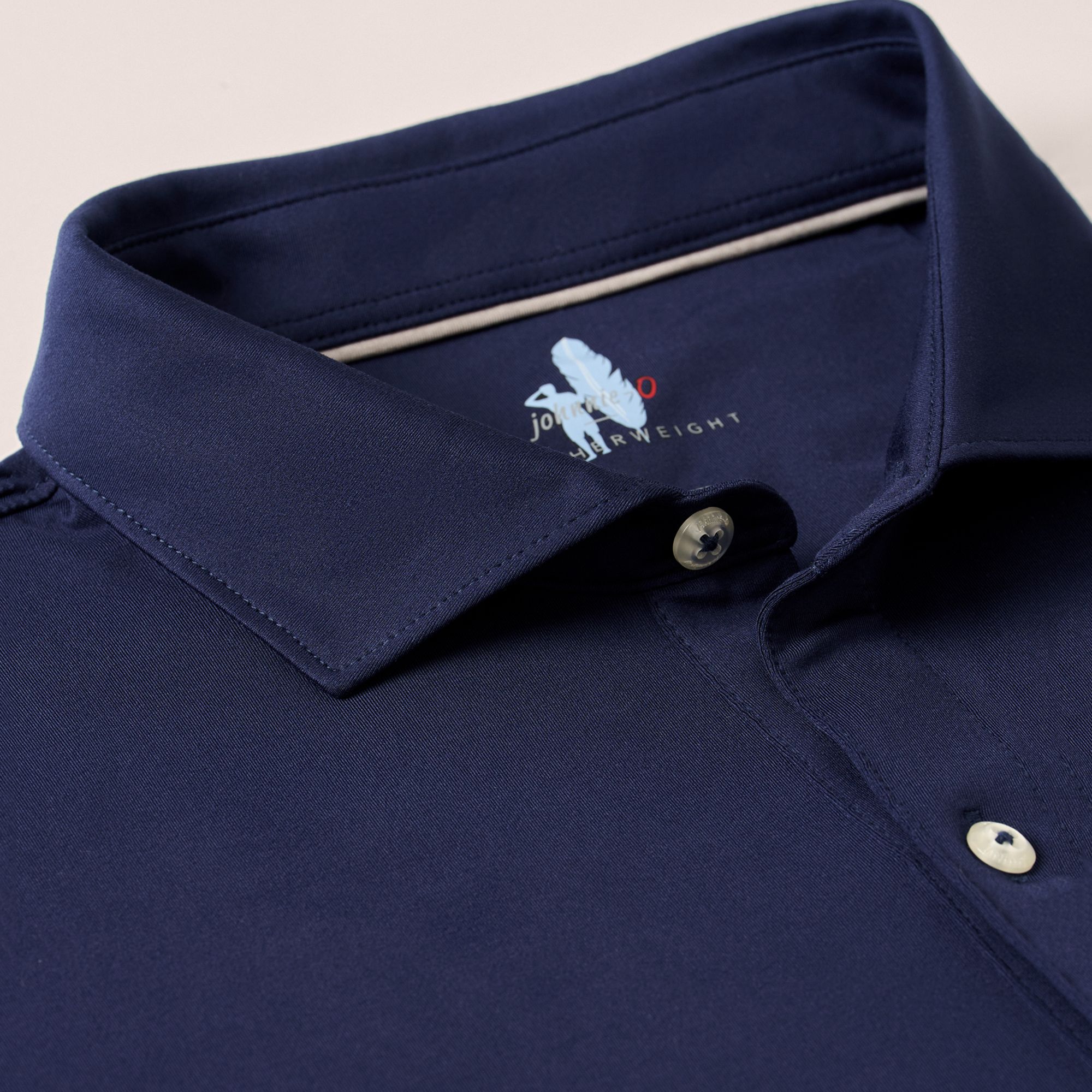 Johnnie-O Men's Swing Featherweight Performance Jersey Long Sleeve Golf Polo product image