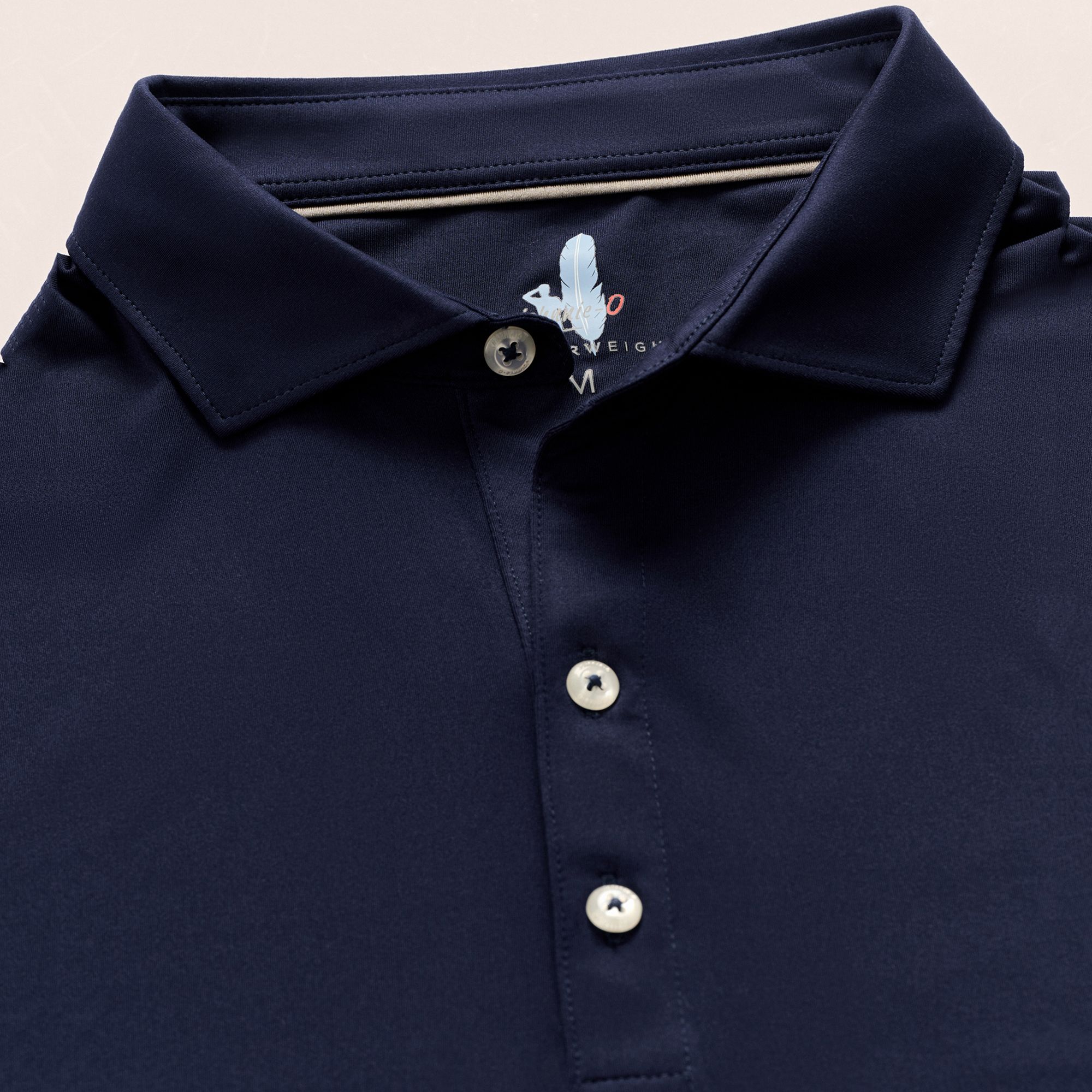 Johnnie-O Men's Swing Featherweight Performance Jersey Long Sleeve Golf Polo product image