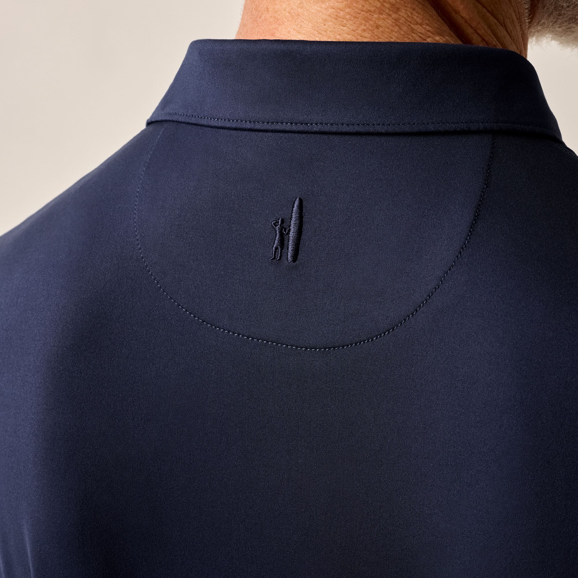 Johnnie-O Men's Swing Featherweight Performance Jersey Long Sleeve Golf Polo product image