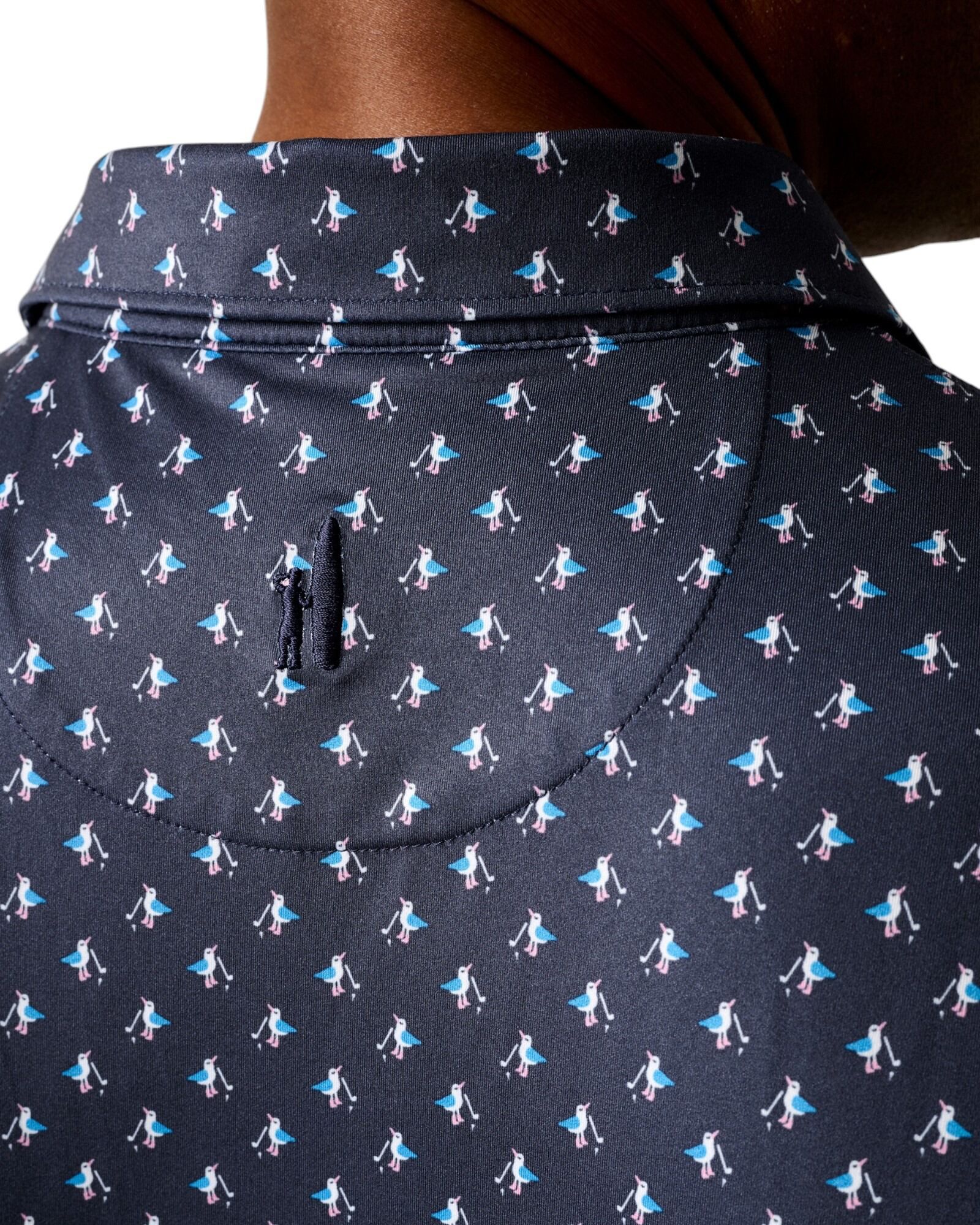 Johnnie-O Men's For The Birdies Print Featherweight Performance Golf Polo product image