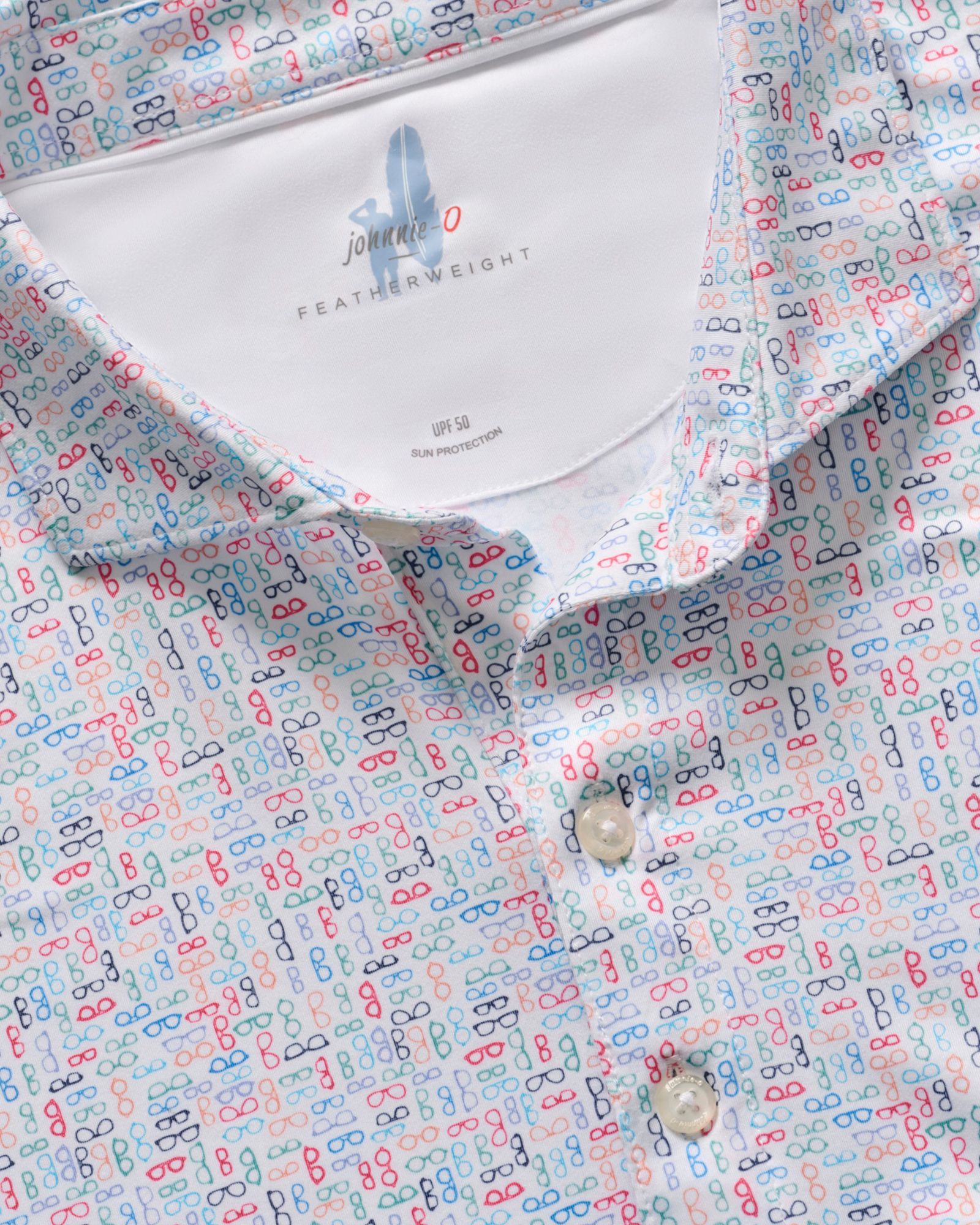 Johnnie-O Men's Specs Featherweight Performance Jersey Golf Polo product image