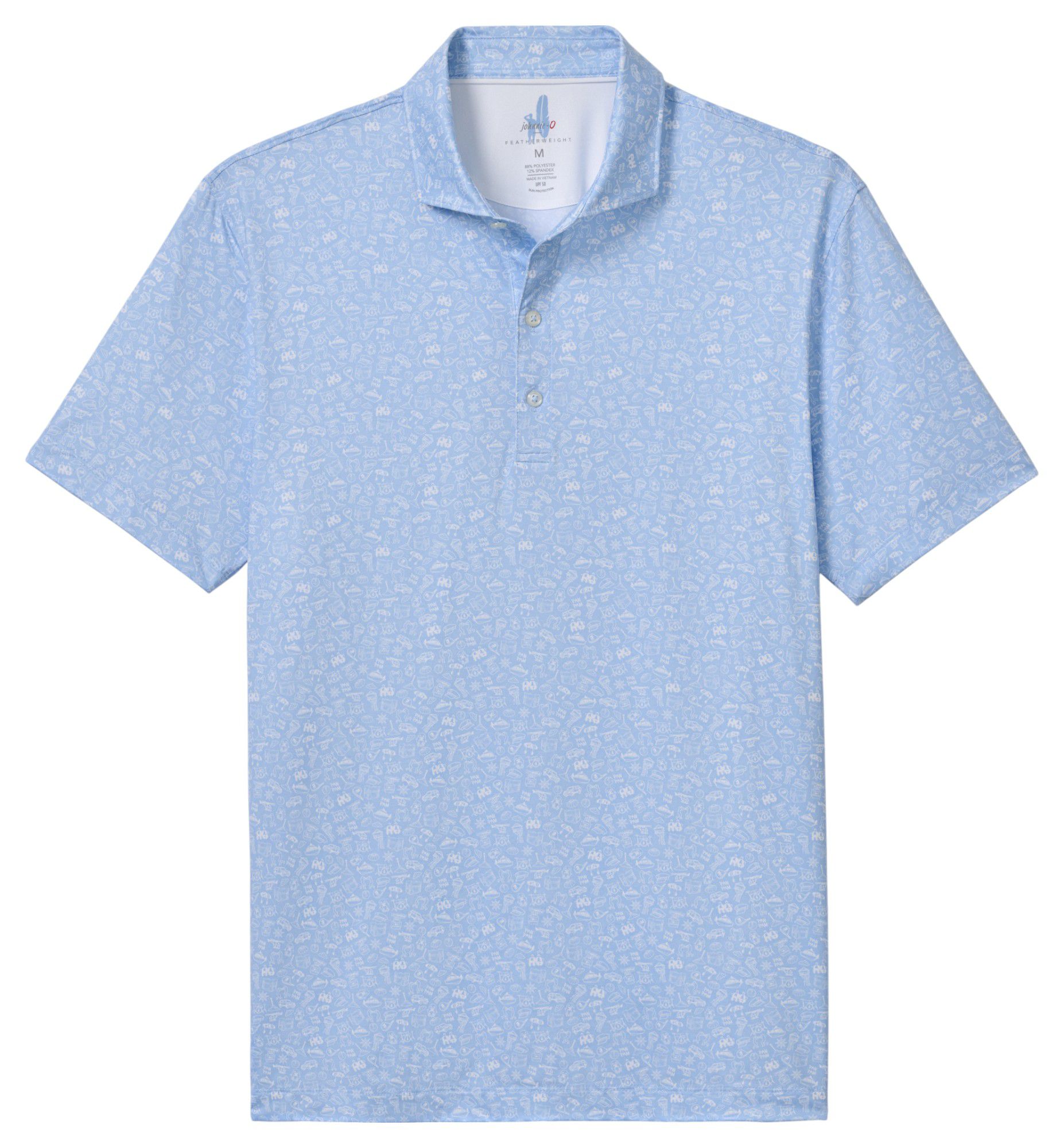 Johnnie-O Men's Wine Mixer Featherweight Performance Golf Polo product image