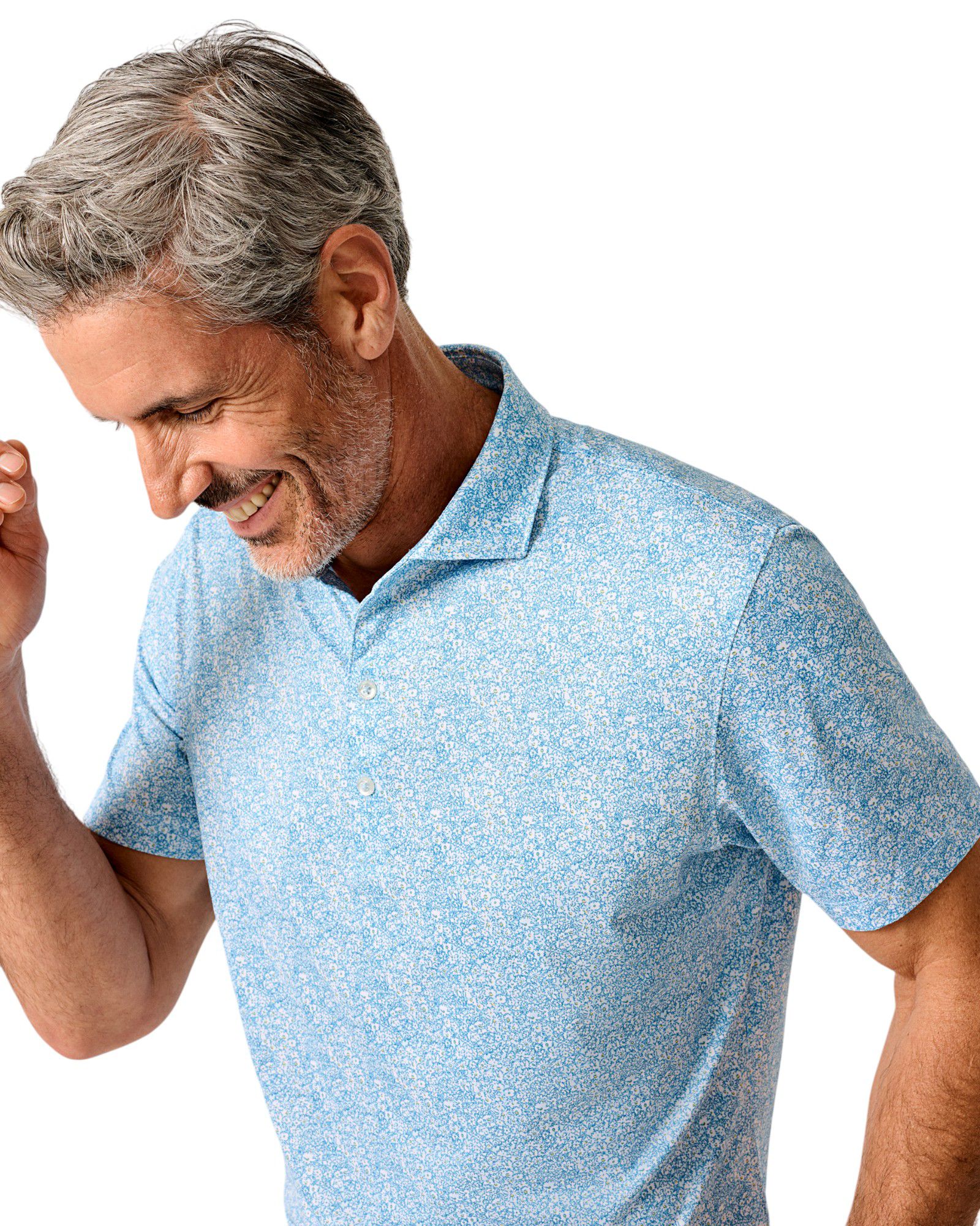 Johnnie-O Men's Wildflower Performance Jersey Golf Polo product image