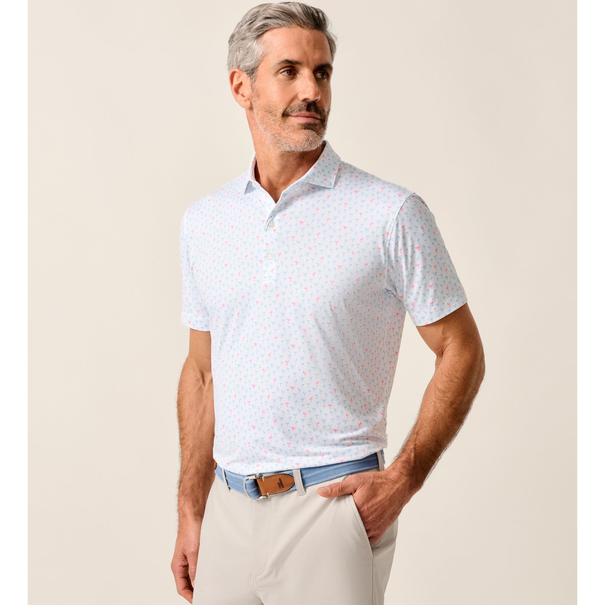 Johnnie-O Men's Pin Up Featherweight Performance Golf Polo product image