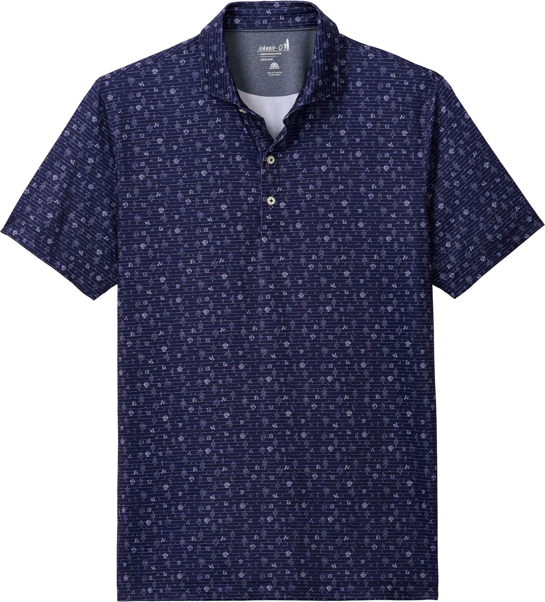 Johnnie-O Men's Tumbleweed Printed Performance Jersey Golf Polo product image