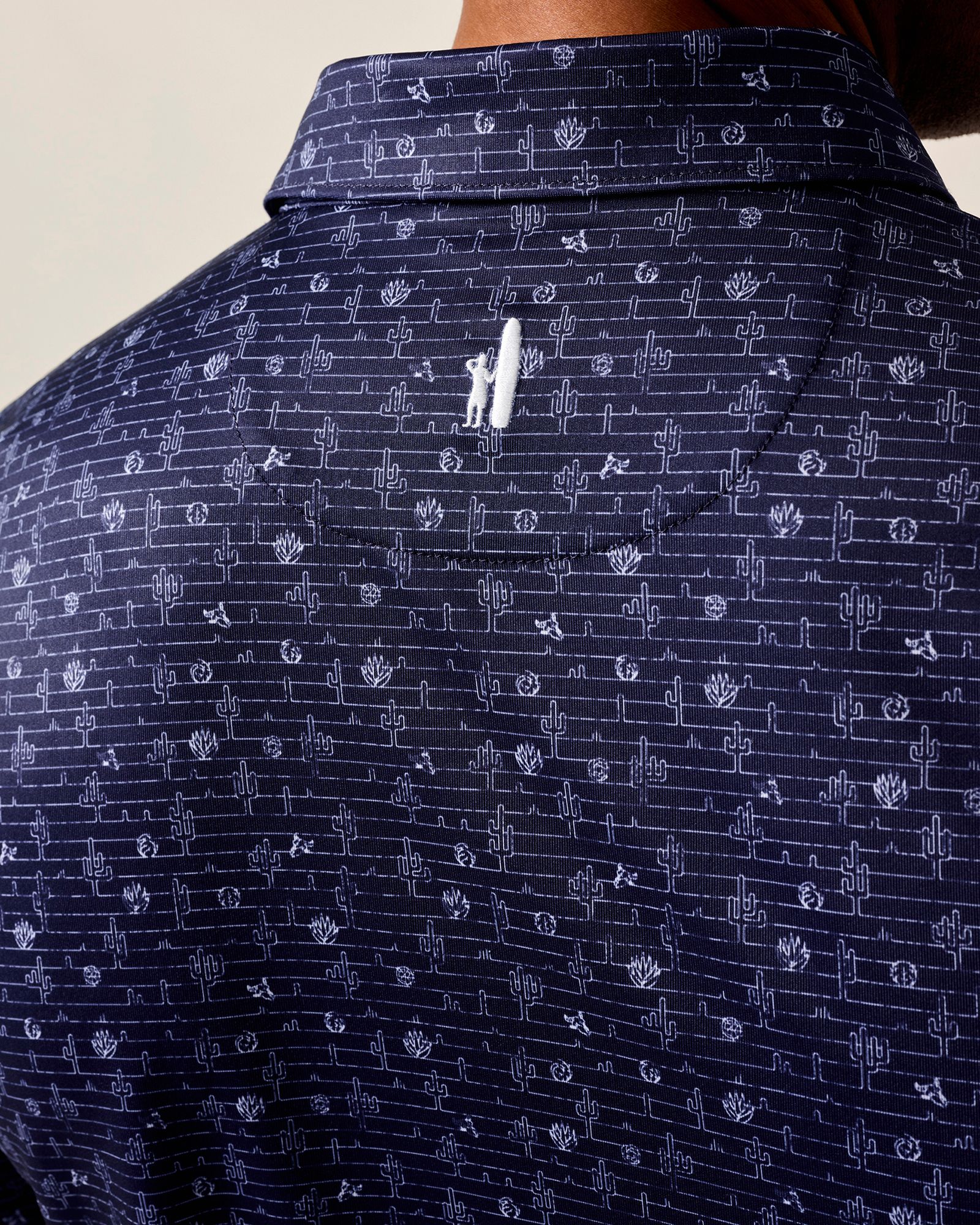 Johnnie-O Men's Tumbleweed Printed Performance Jersey Golf Polo product image