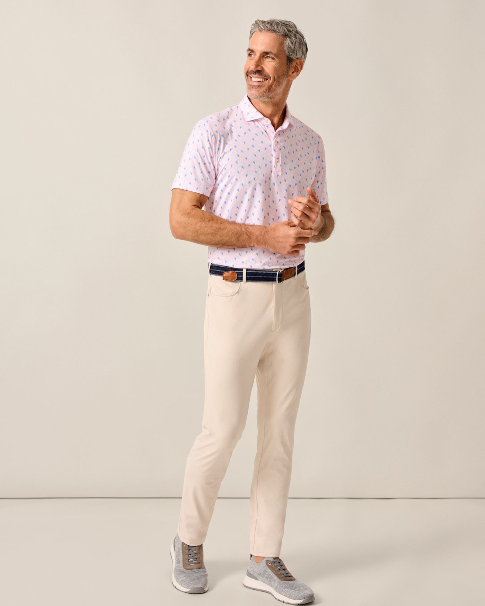 Johnnie-O Men's Low Country Featherweight Performance Golf Polo product image