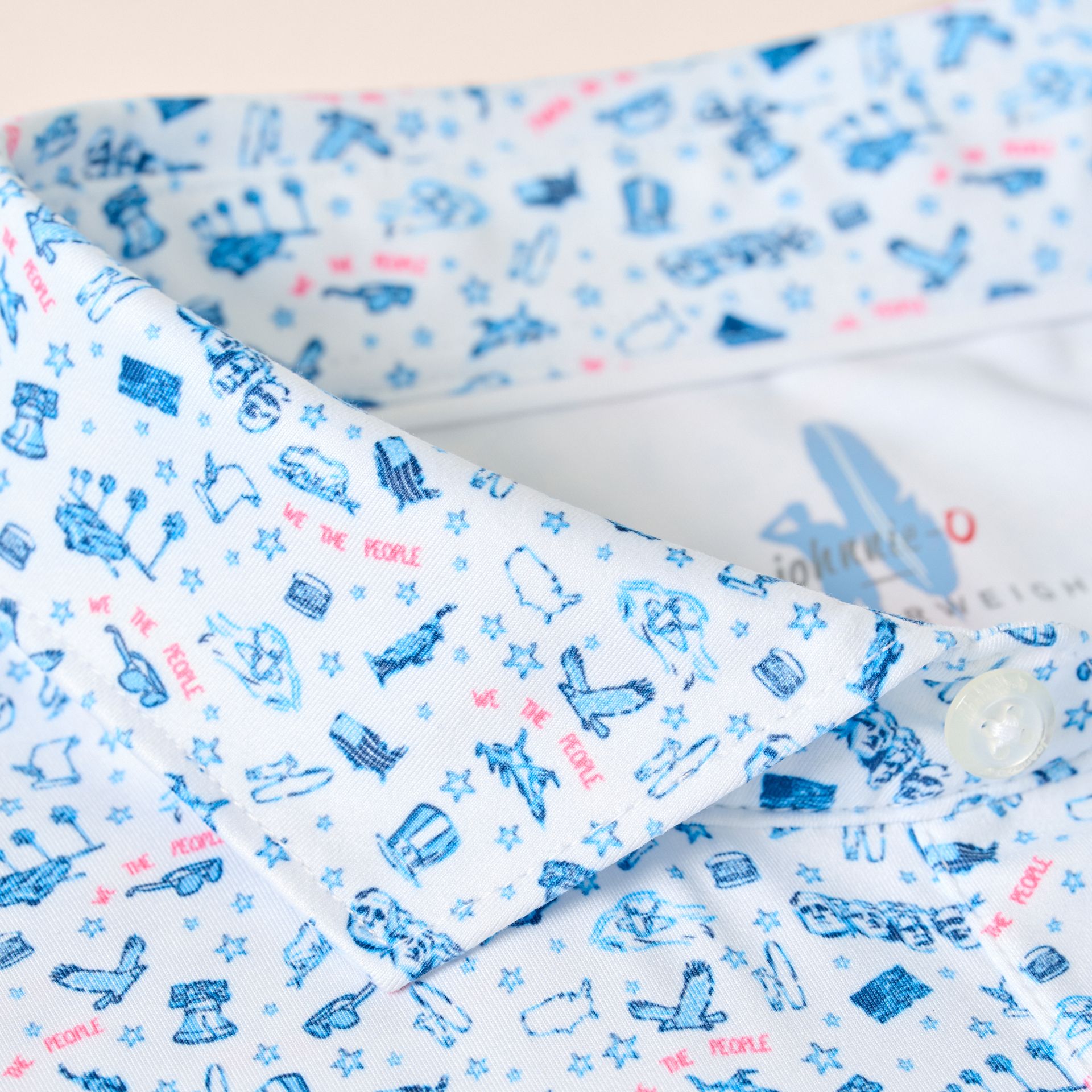 Johnnie-O Men's Merica Short Sleeve Performance Golf Polo product image