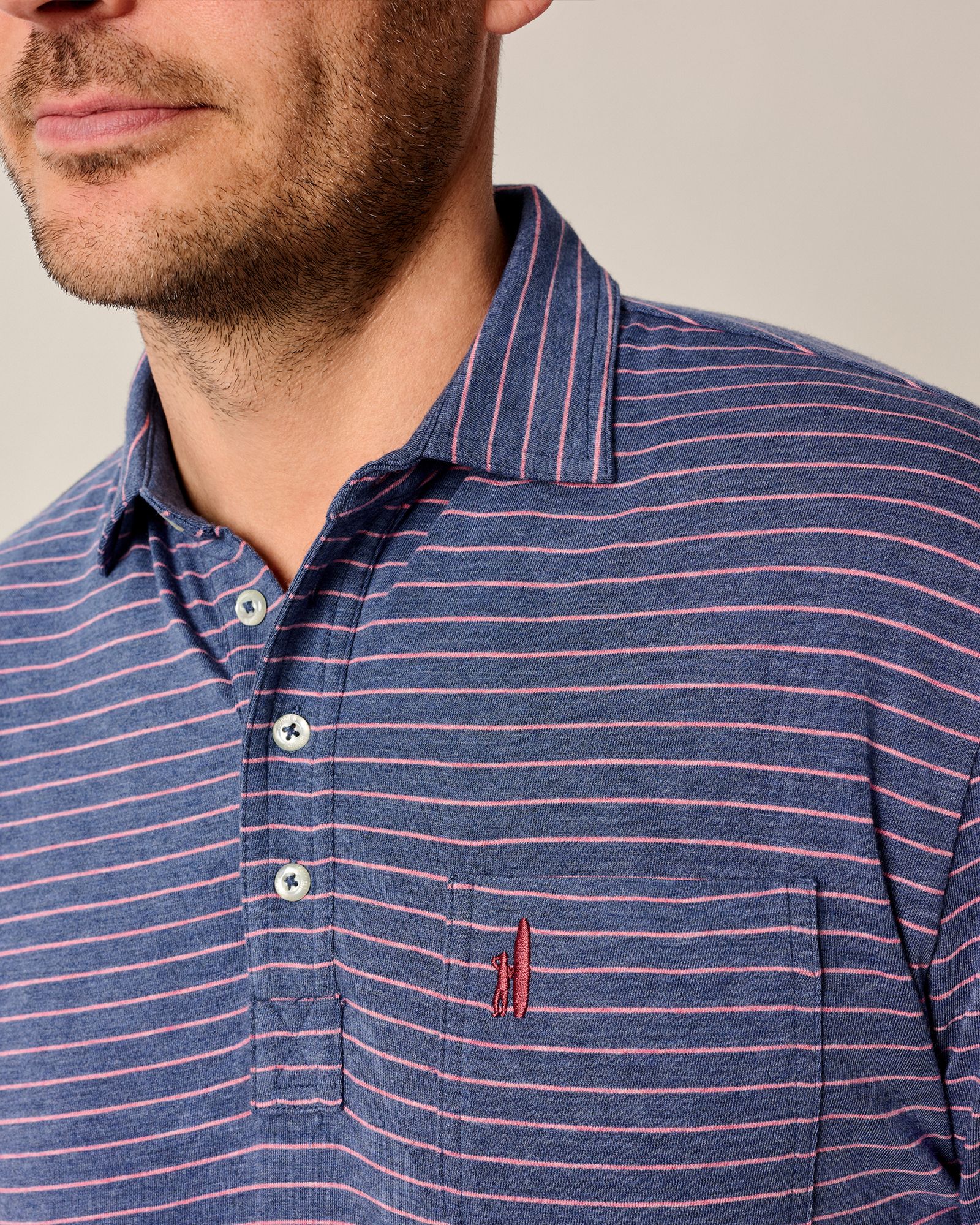 Johnnie-O Men's Ryan Striped Original Golf Polo product image