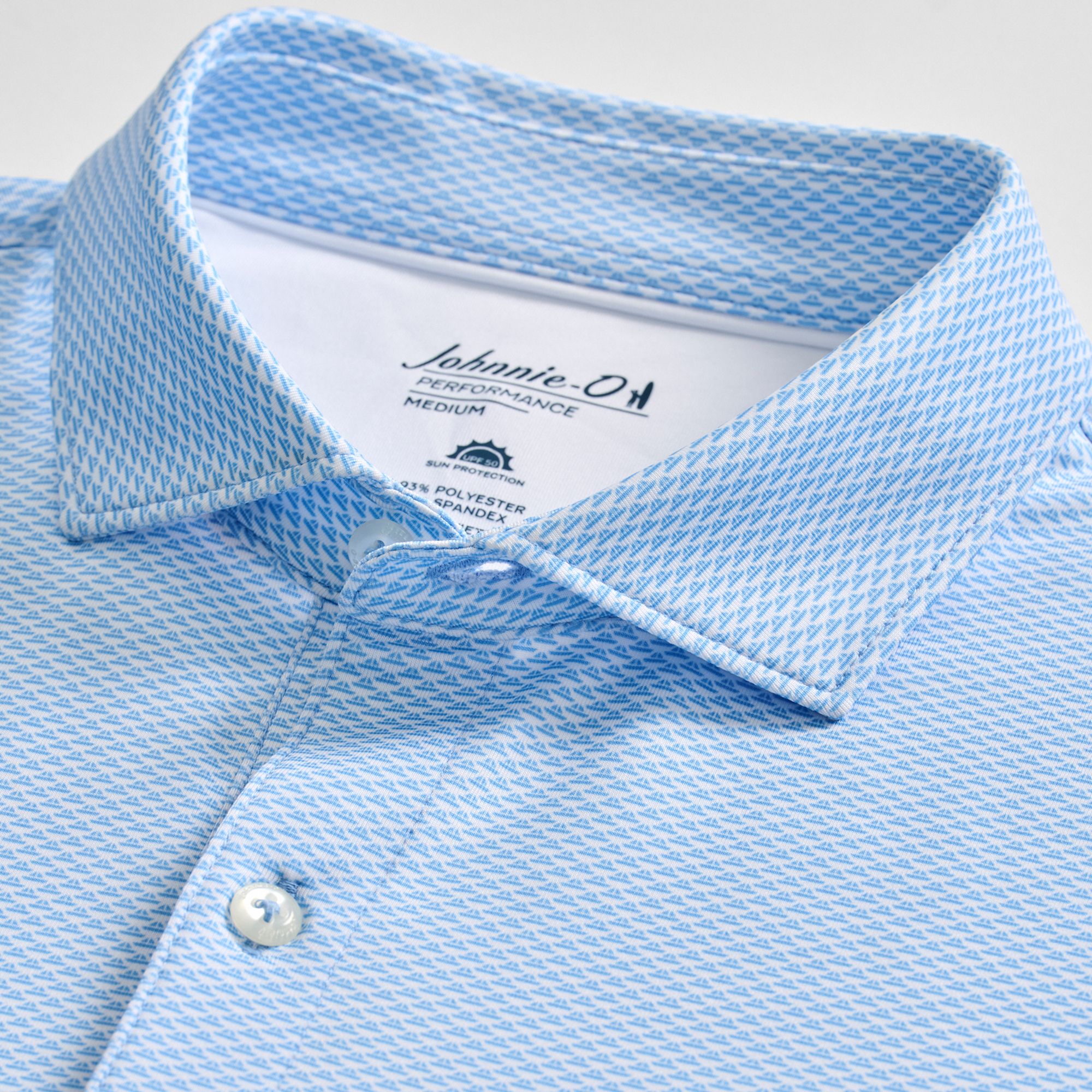 Johnnie-O Men's Rud Printed Performance Jersey Golf Polo product image