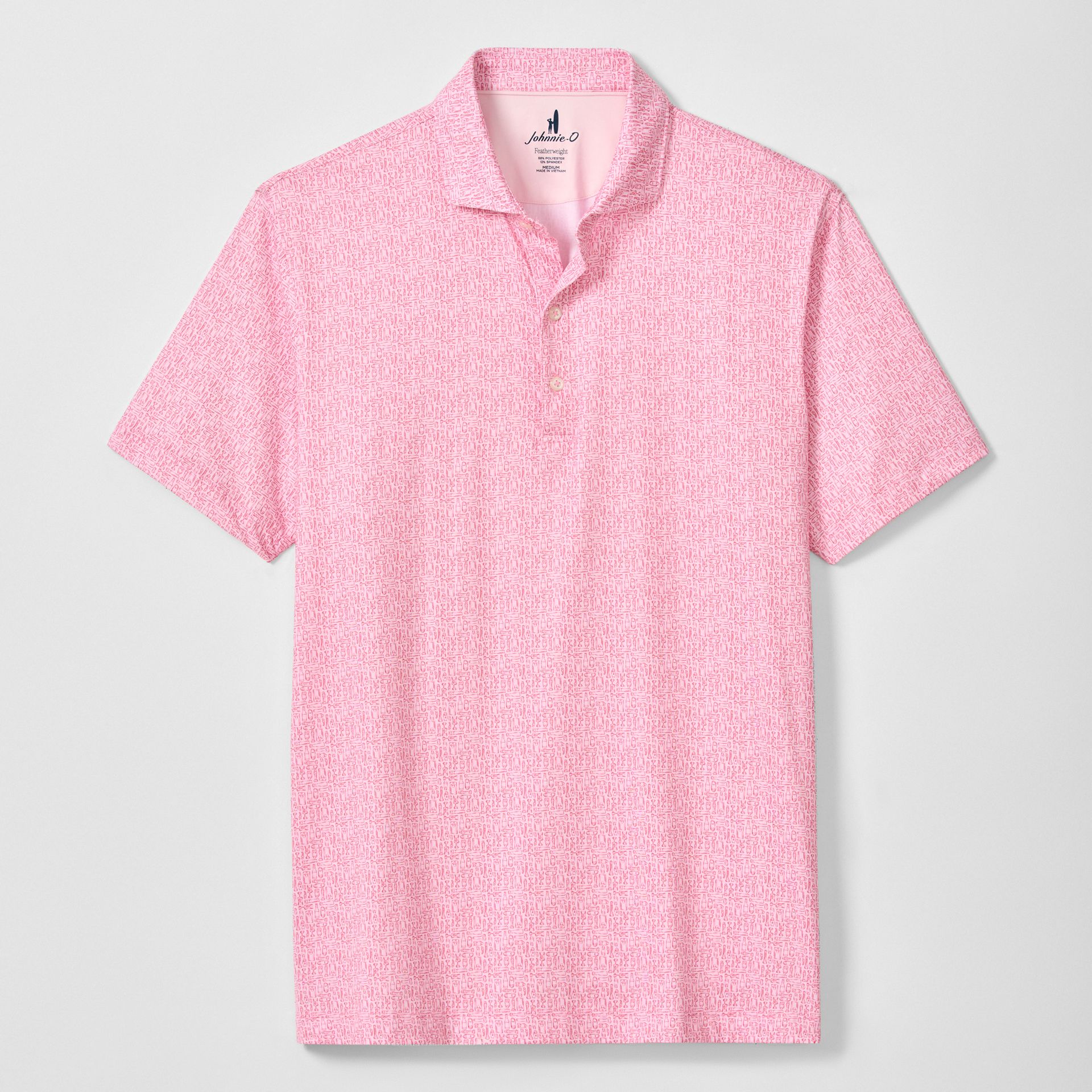 Johnnie-O Men's Popping Tops Short Sleeve Performance Golf Polo product image