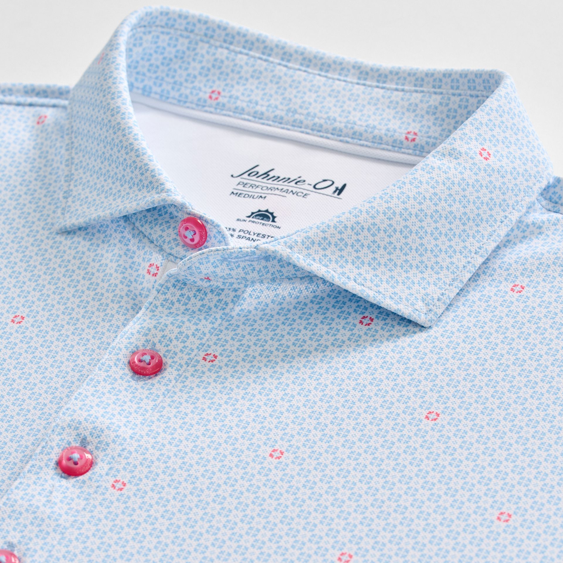 Johnnie-O Men's Parson Mesh Performance Jersey Golf Polo product image