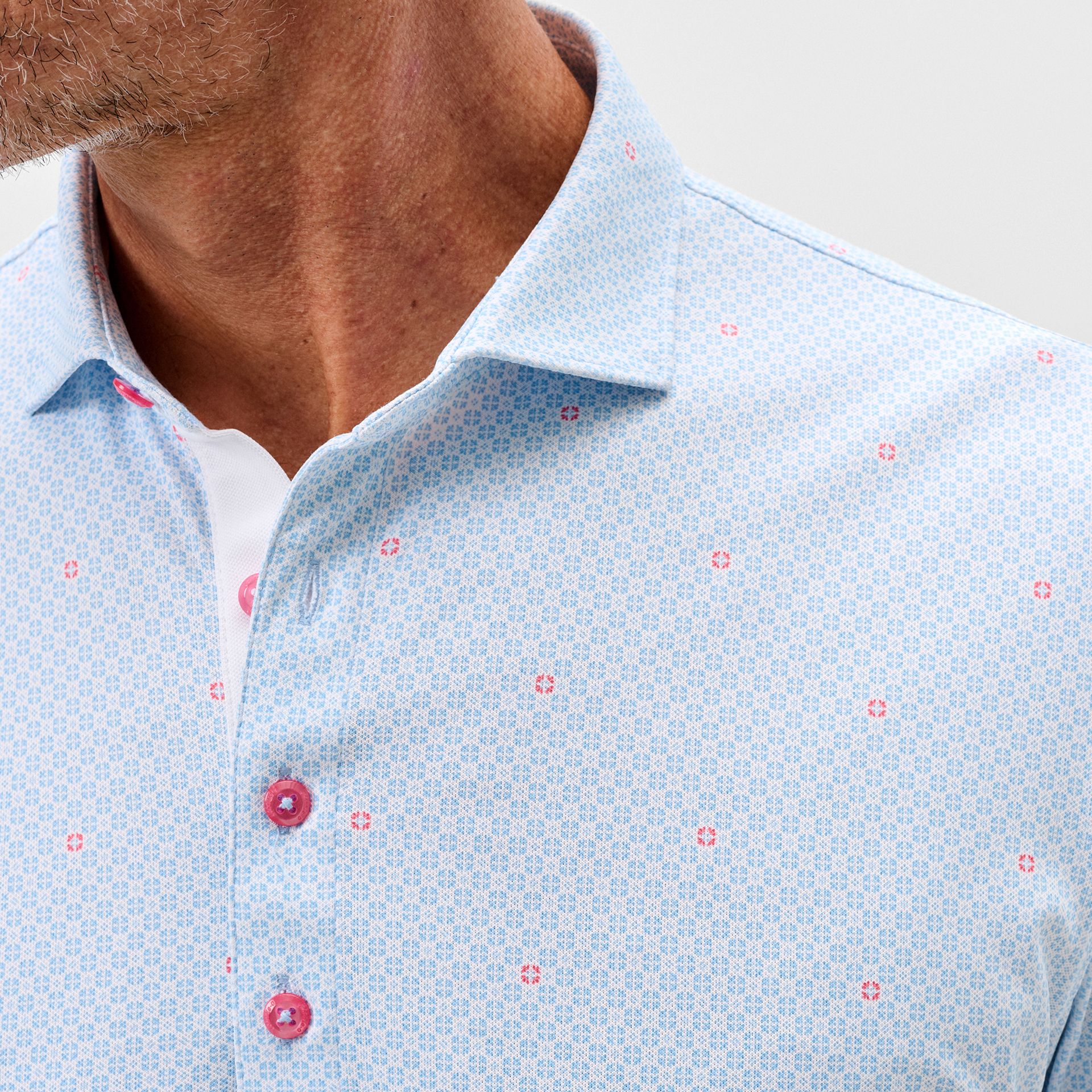 Johnnie-O Men's Parson Mesh Performance Jersey Golf Polo product image