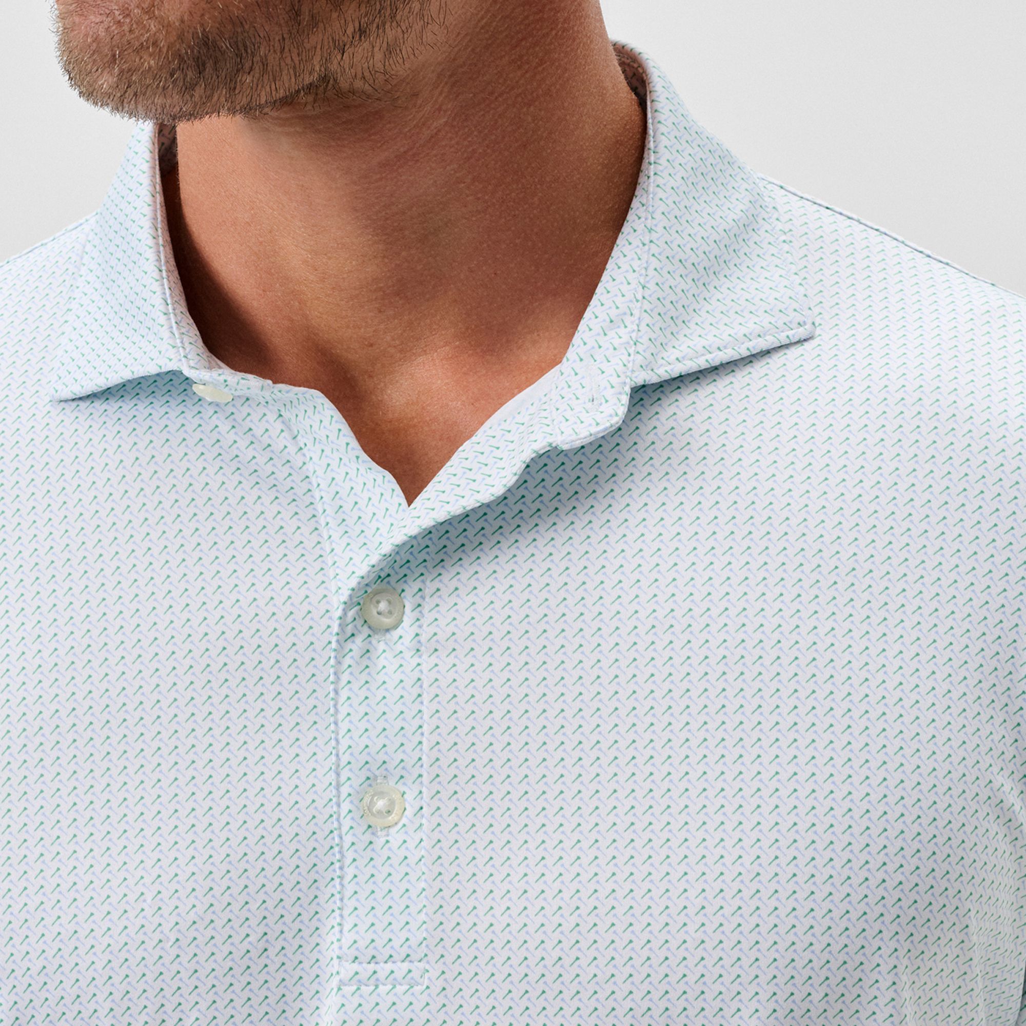 Johnnie-O Men's Tee Party Performance Jersey Golf Polo product image