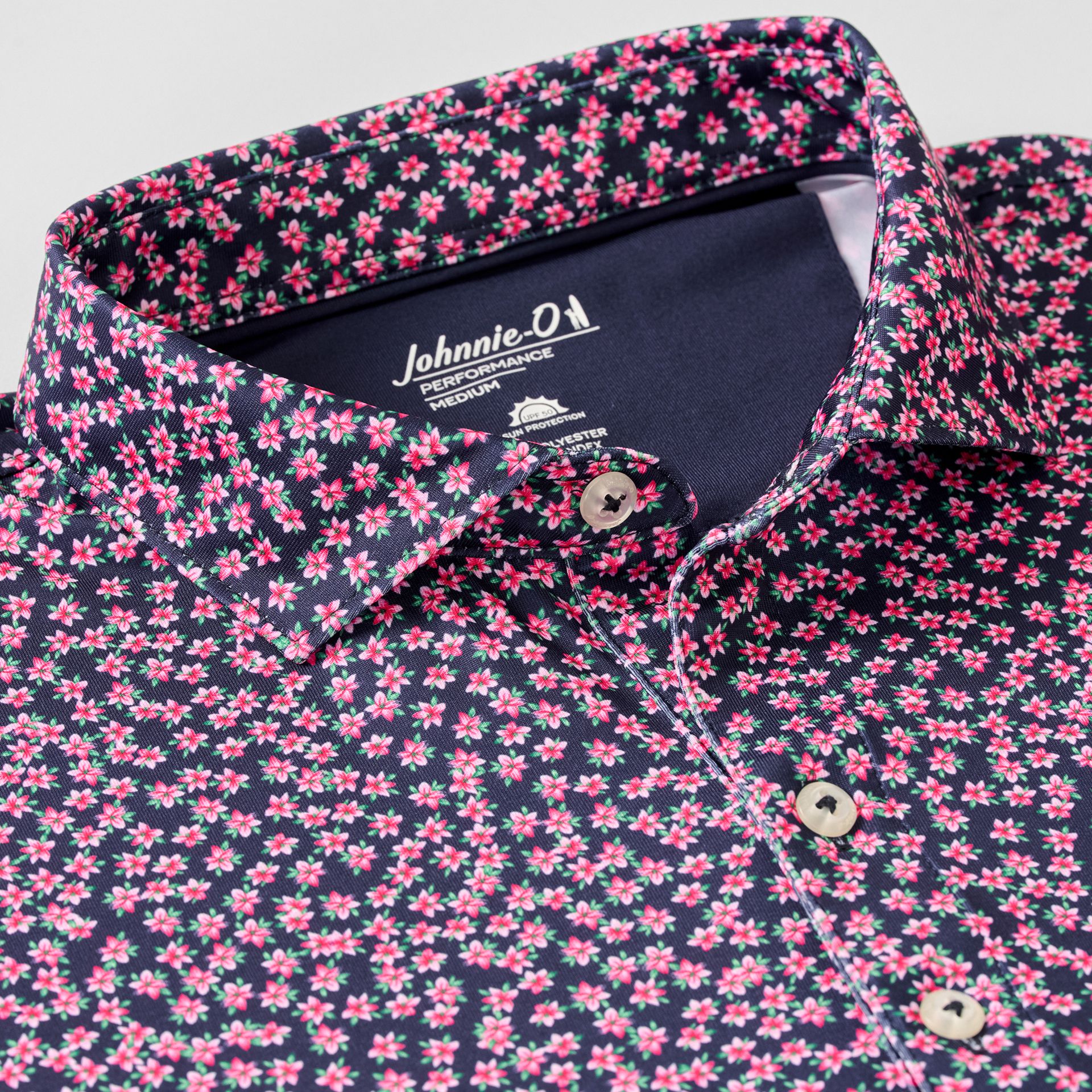 Johnnie-O Men's Zalea Performance Jersey Golf Polo product image