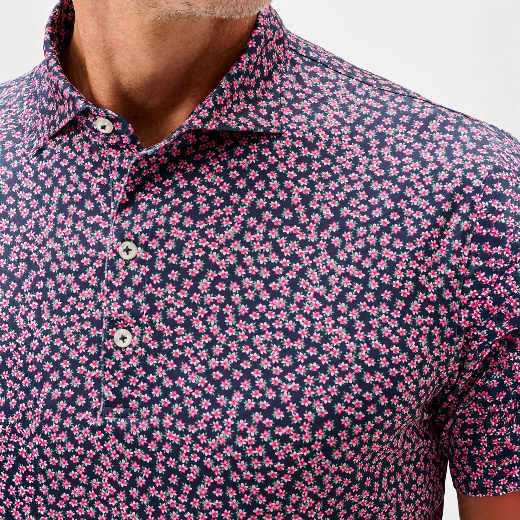 Johnnie-O Men's Zalea Performance Jersey Golf Polo product image