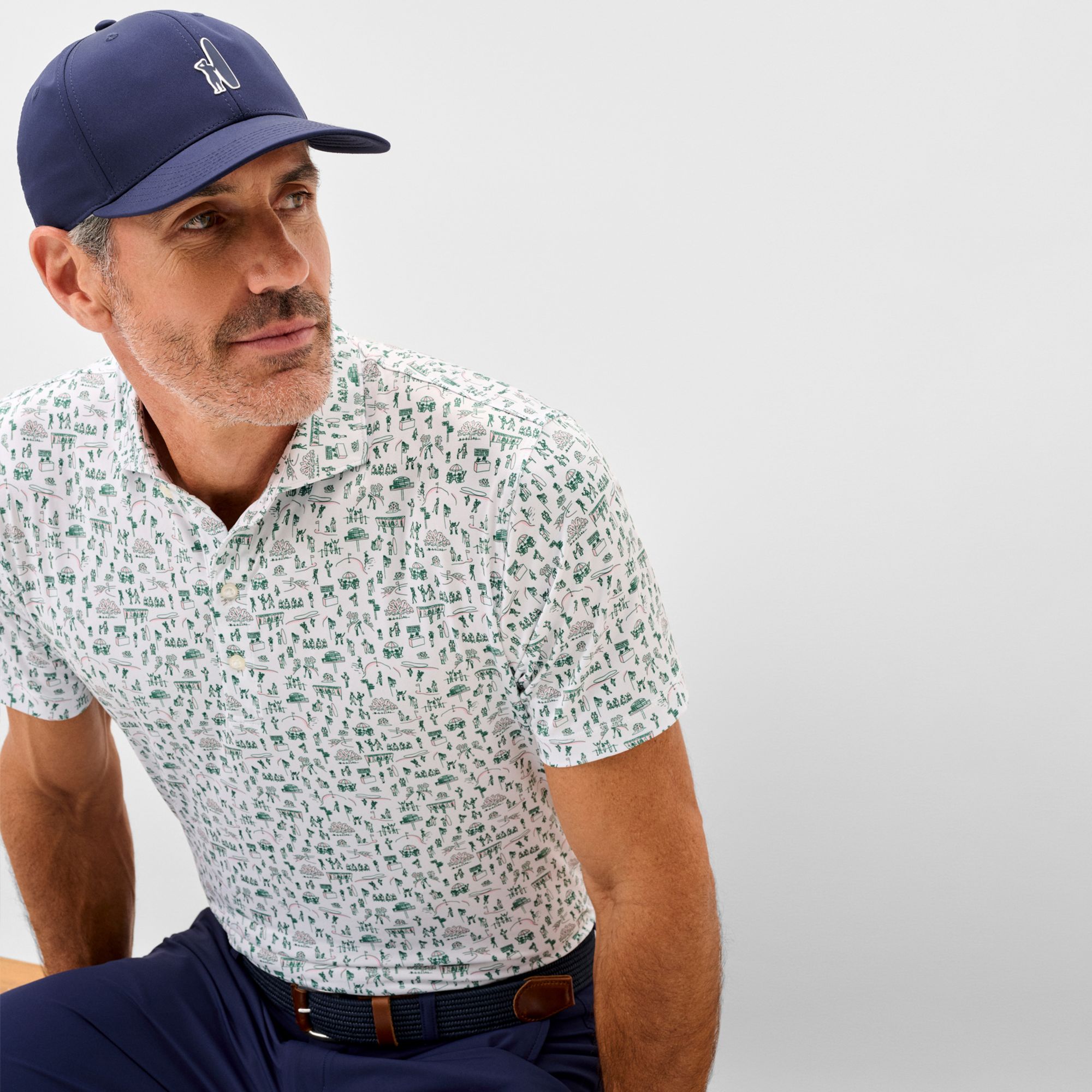 Johnnie-O Men's The Gallery Performance Jersey Golf Polo product image