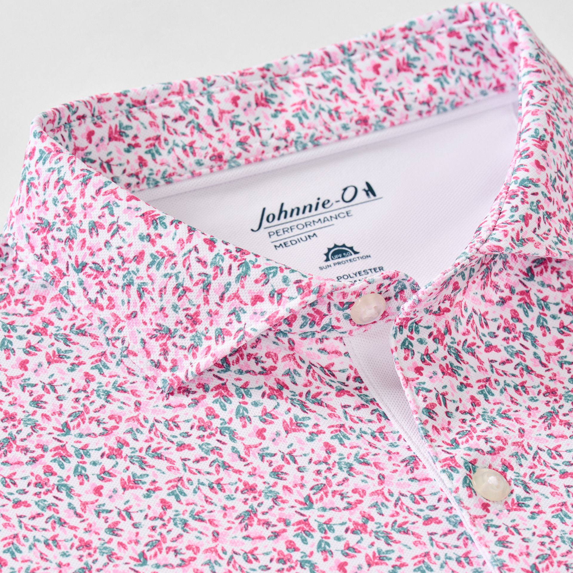 Johnnie-O Men's Bloom Neat Performance Mesh Golf Polo product image
