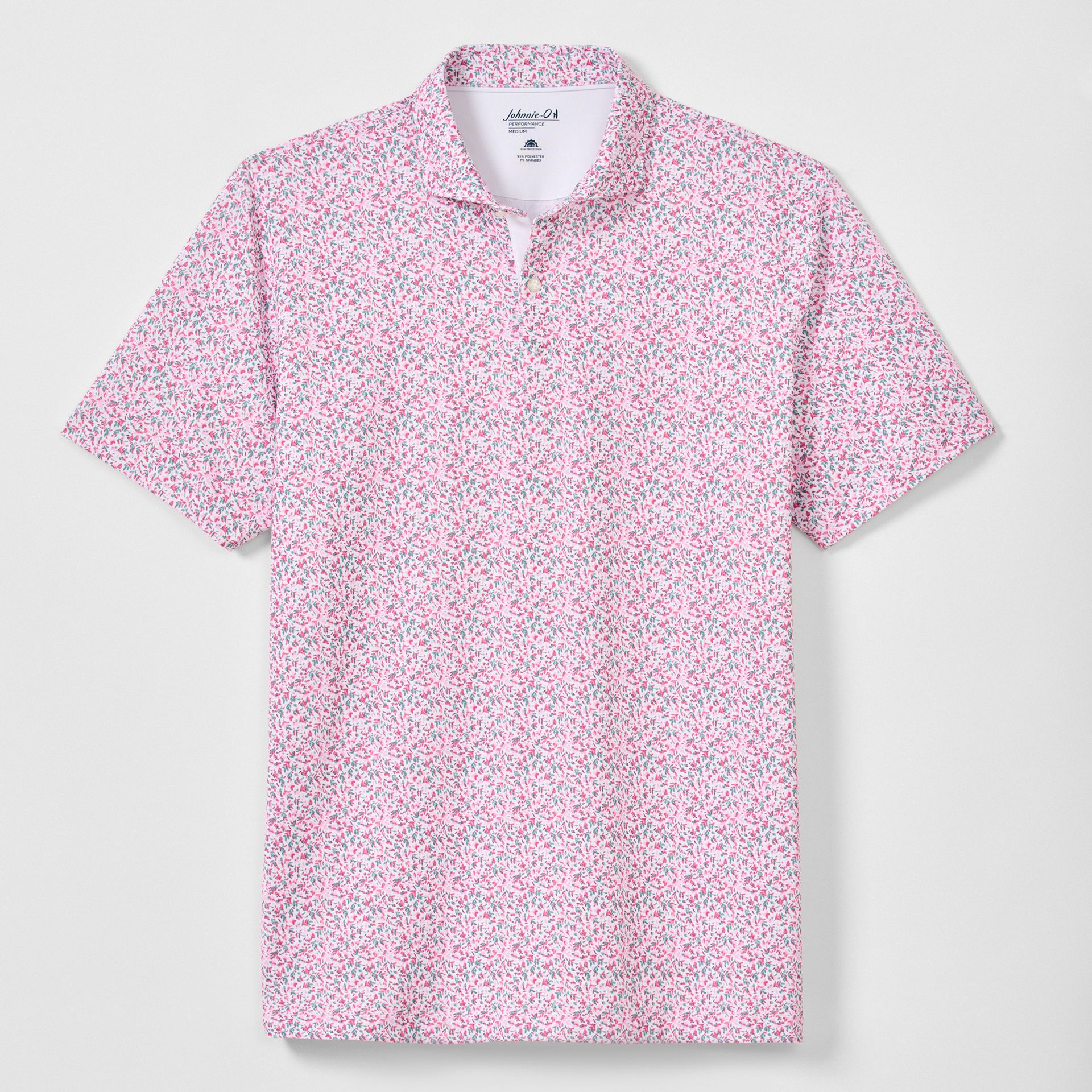Johnnie-O Men's Bloom Neat Performance Mesh Golf Polo product image