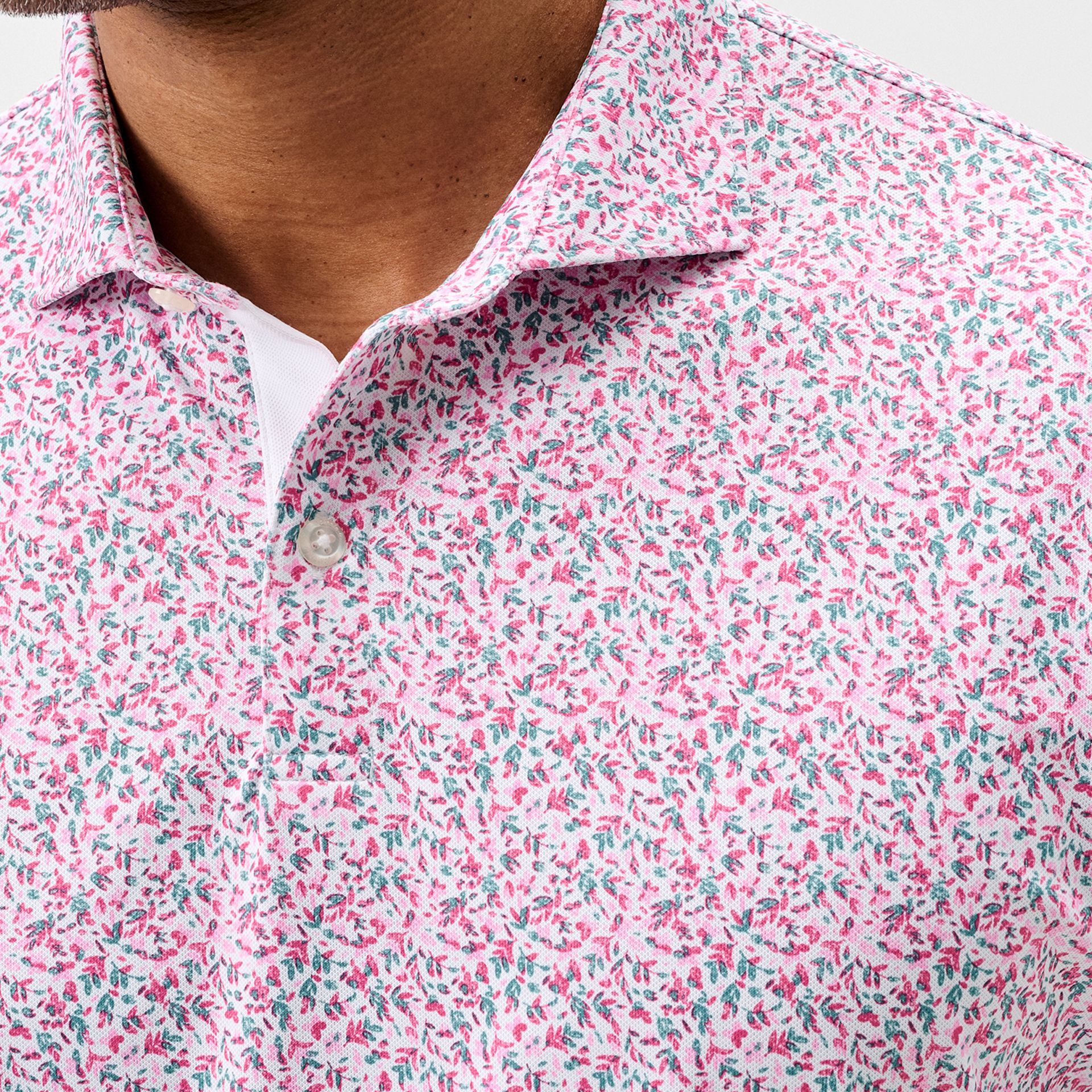 Johnnie-O Men's Bloom Neat Performance Mesh Golf Polo product image