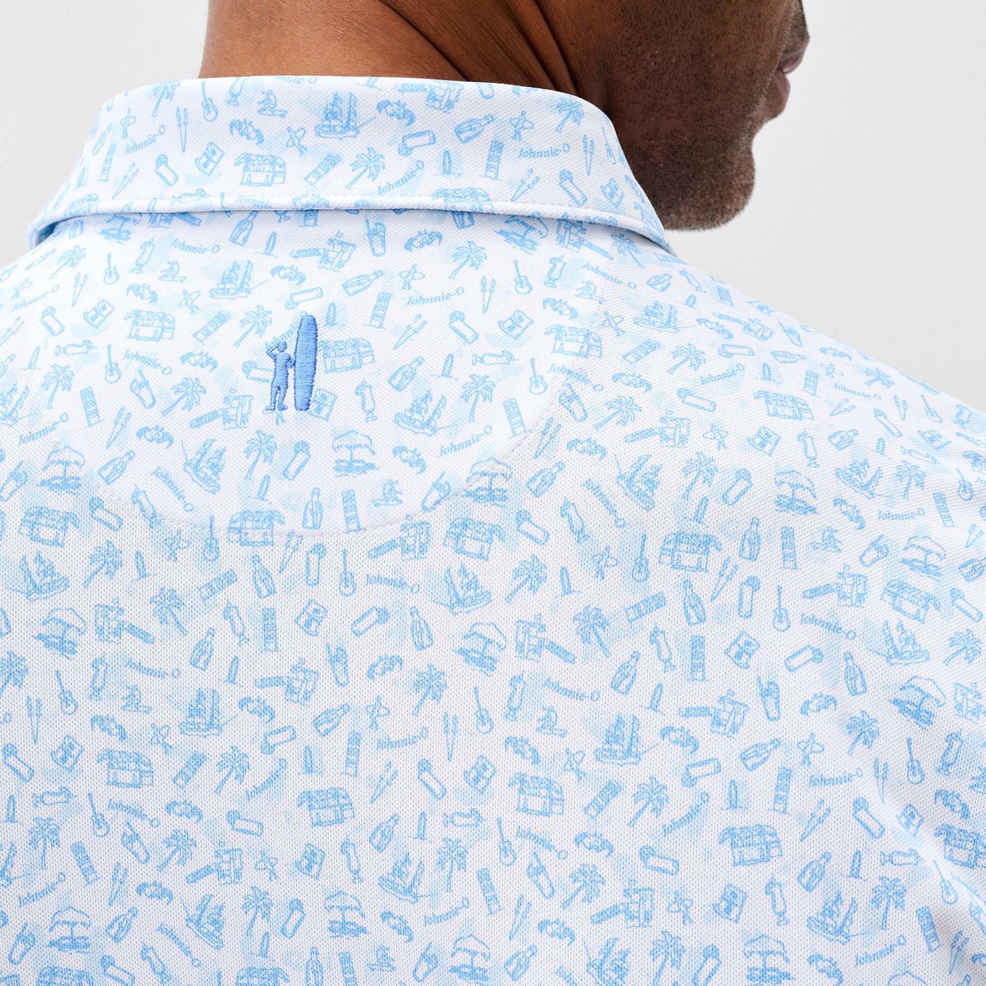 Johnnie-O Men's Cabo Breaks Performance Mesh Golf Polo product image