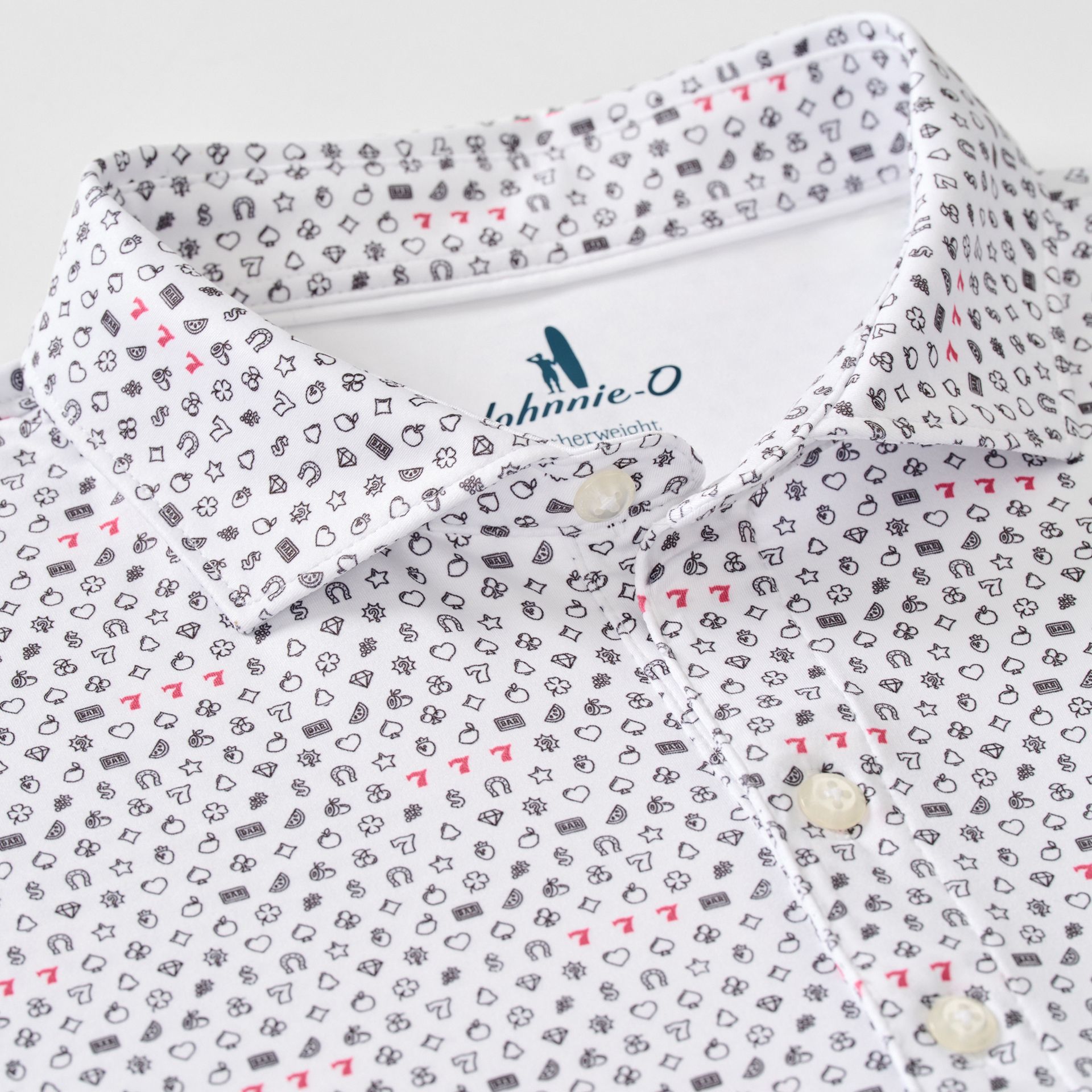 Johnnie-O Men's Lucky 7's Performance Featherweight Golf Polo product image
