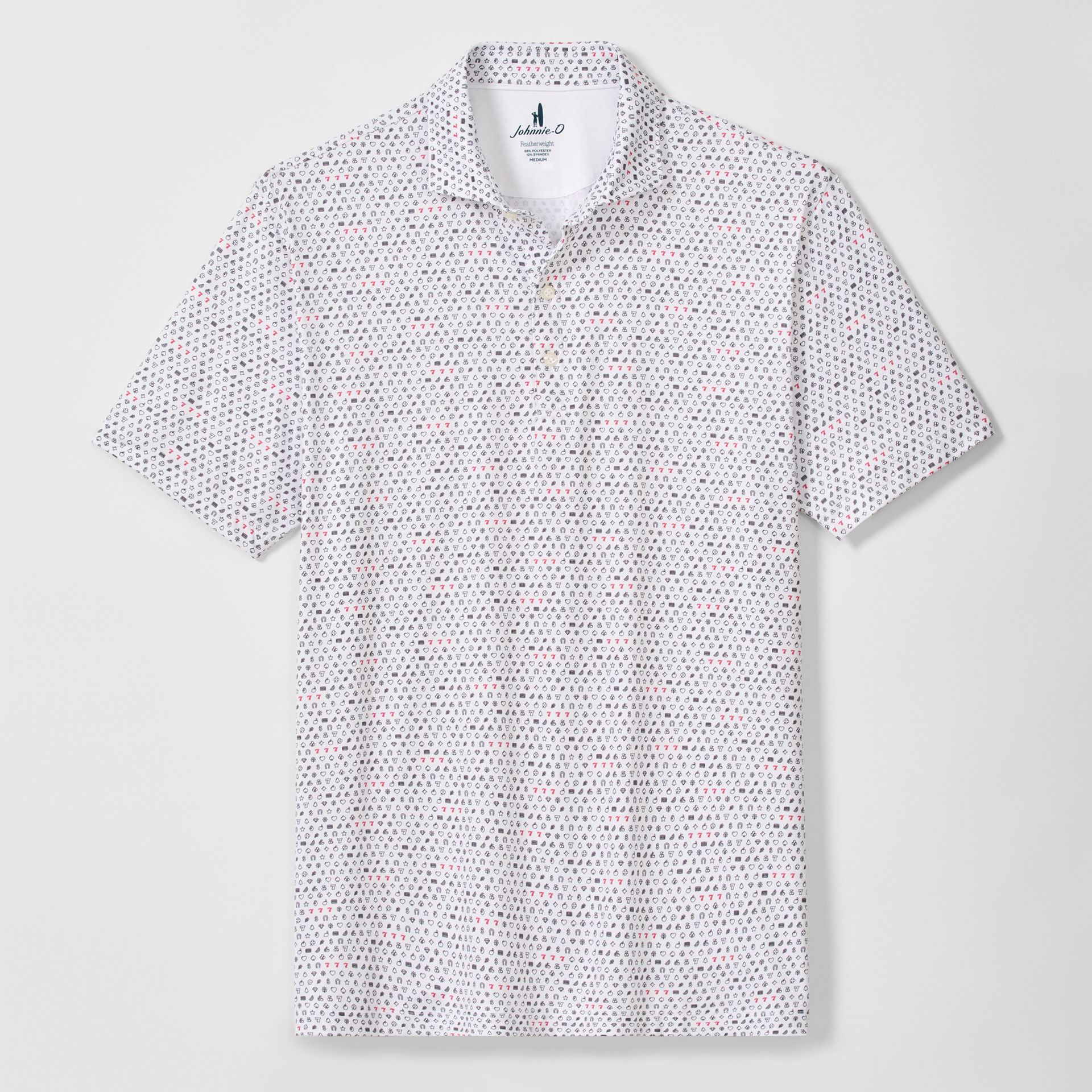 Johnnie-O Men's Lucky 7's Performance Featherweight Golf Polo product image