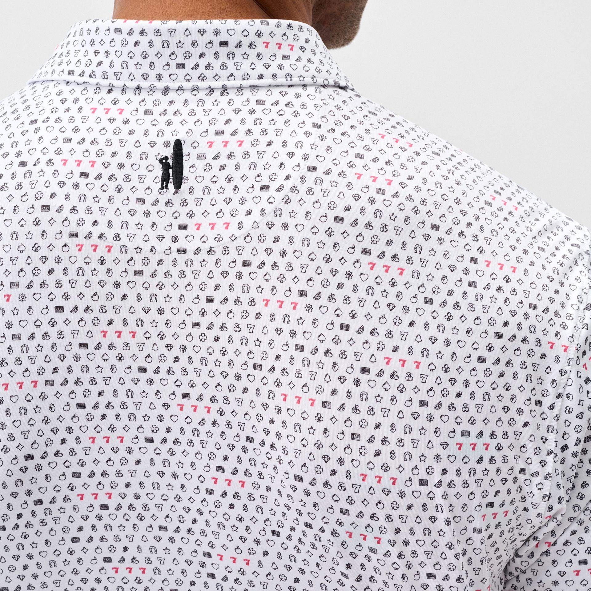 Johnnie-O Men's Lucky 7's Performance Featherweight Golf Polo product image