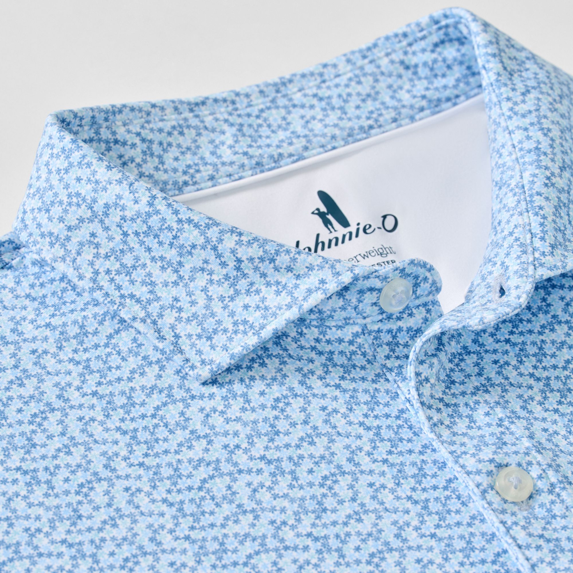 Johnnie-O Men's Petals Featherweight Performance Jersey Golf Polo product image