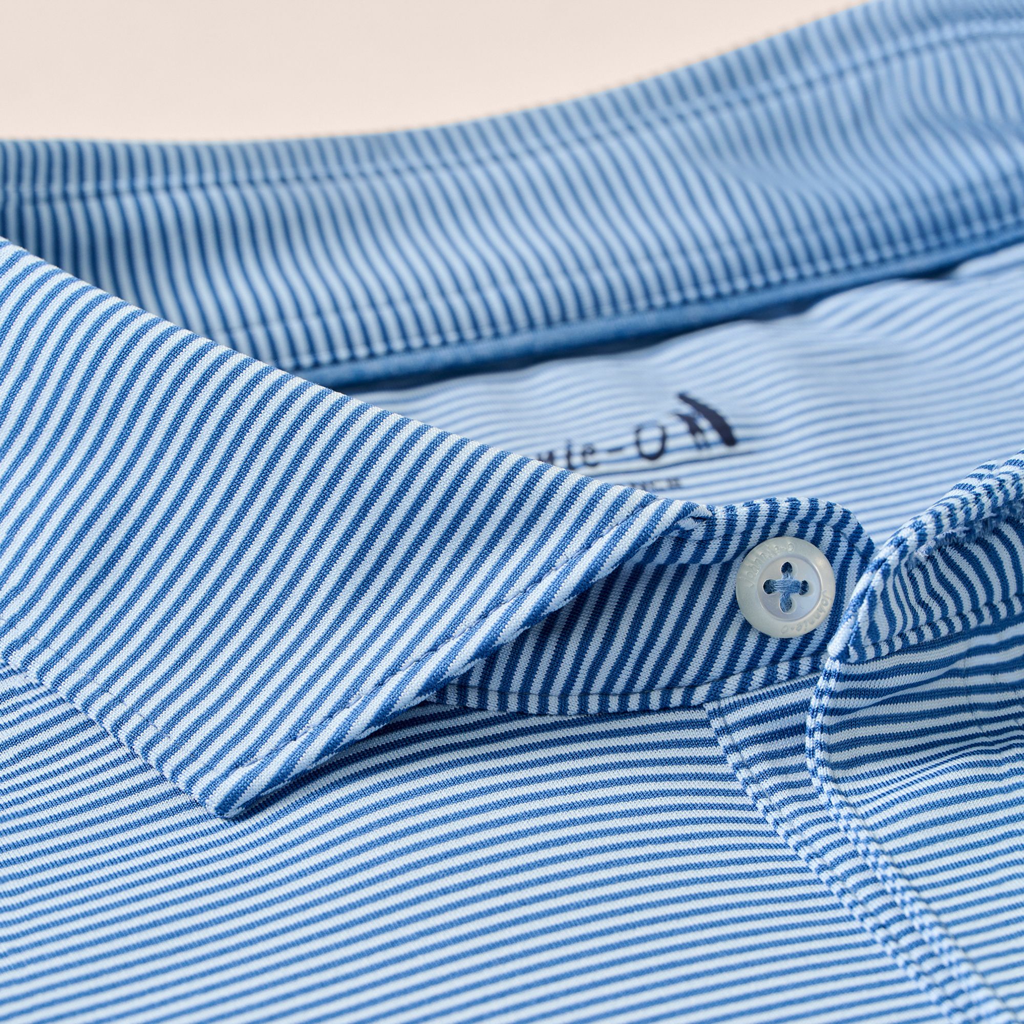 Johnnie-O Men's Lyndonn Stripe Performance Jersey Golf Polo product image