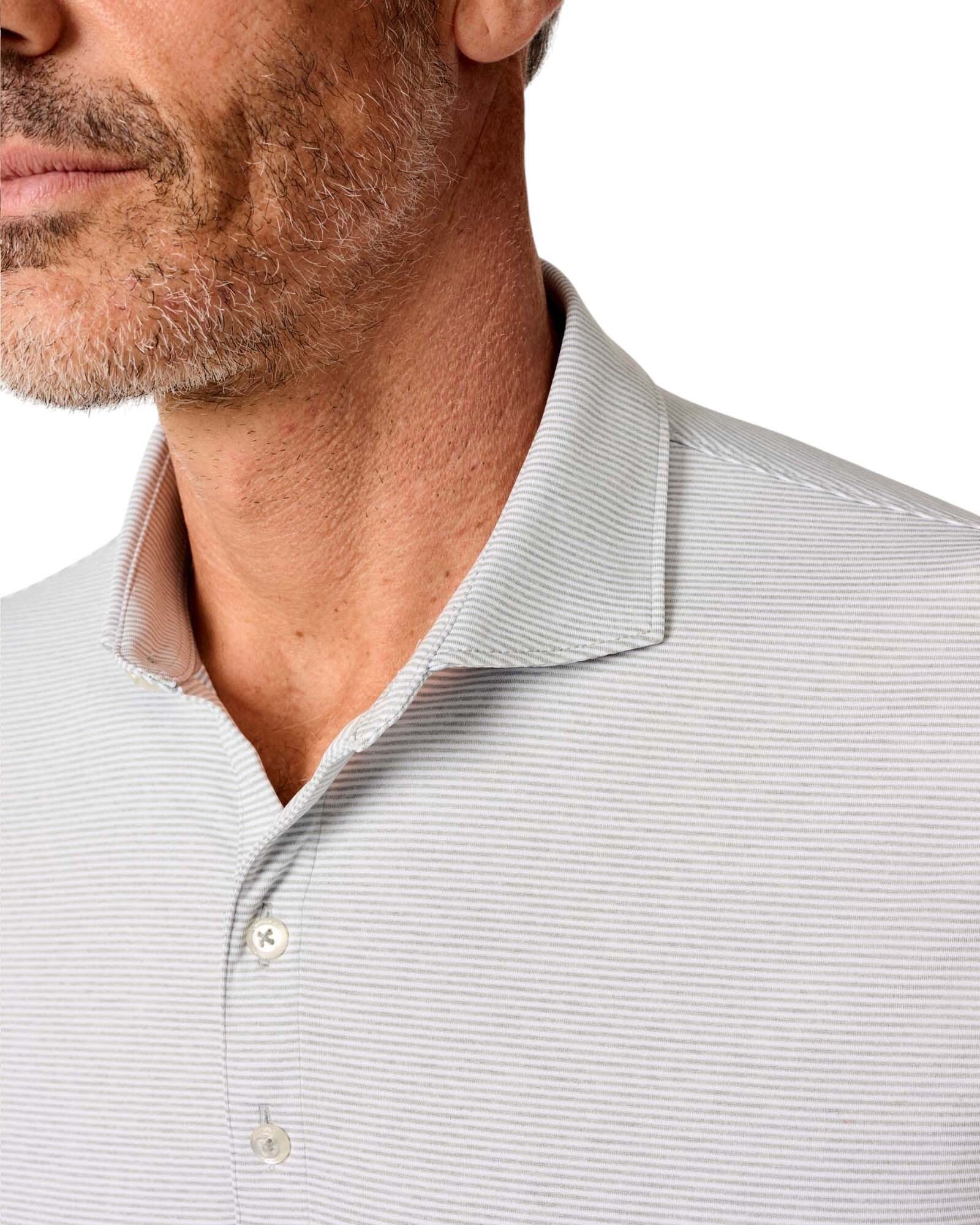 Johnnie-O Men's Lyndonn Stripe Performance Jersey Golf Polo product image