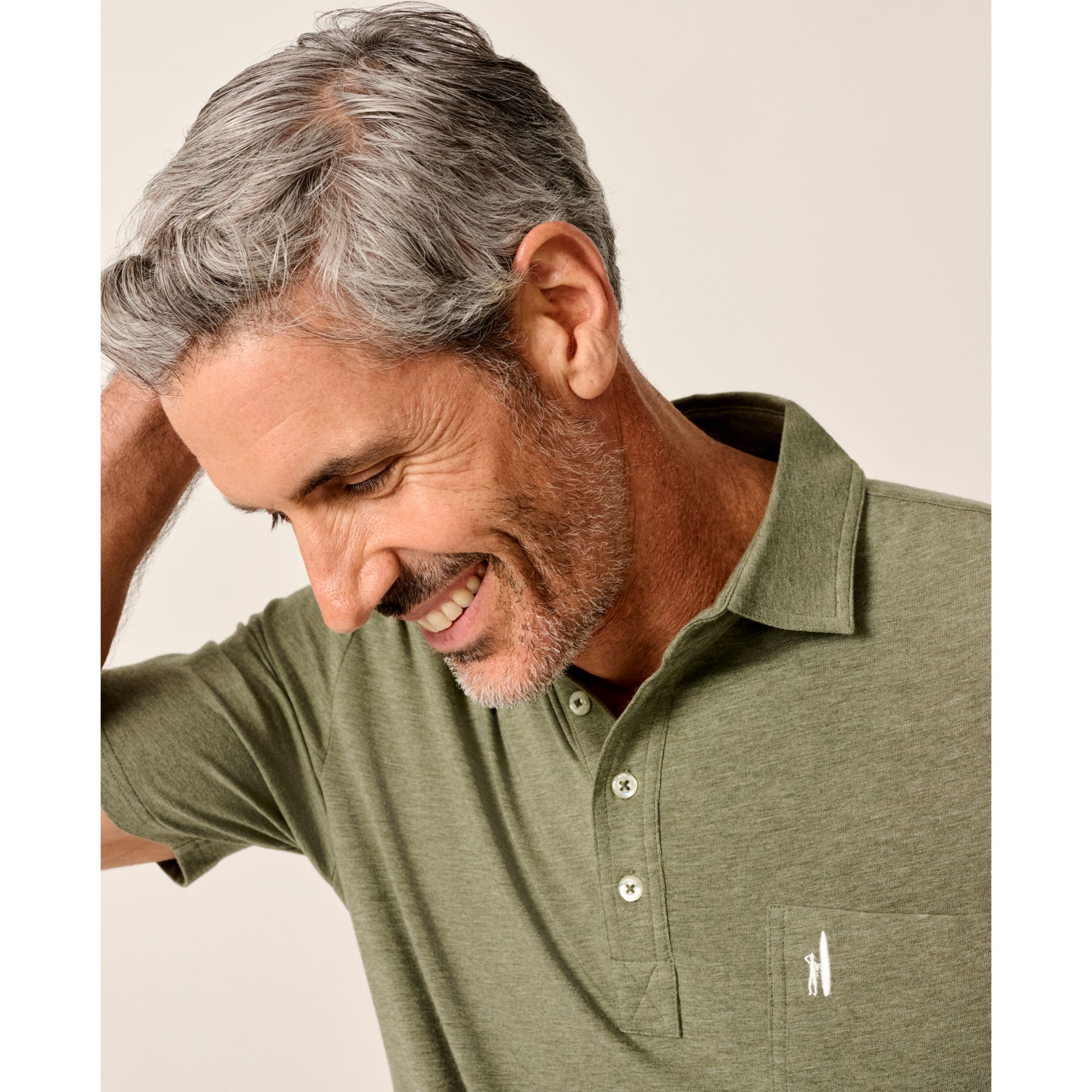 Johnnie-O Men's Heathered 2.0 Original 4-Button Golf Polo product image
