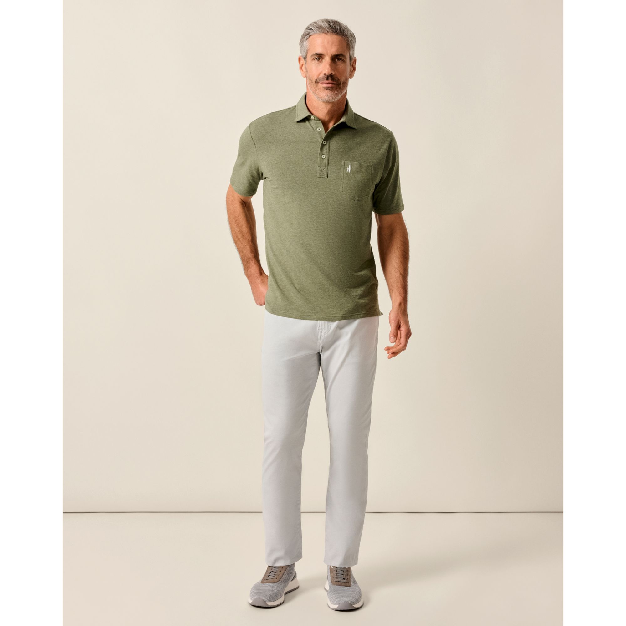 Johnnie-O Men's Heathered 2.0 Original 4-Button Golf Polo product image