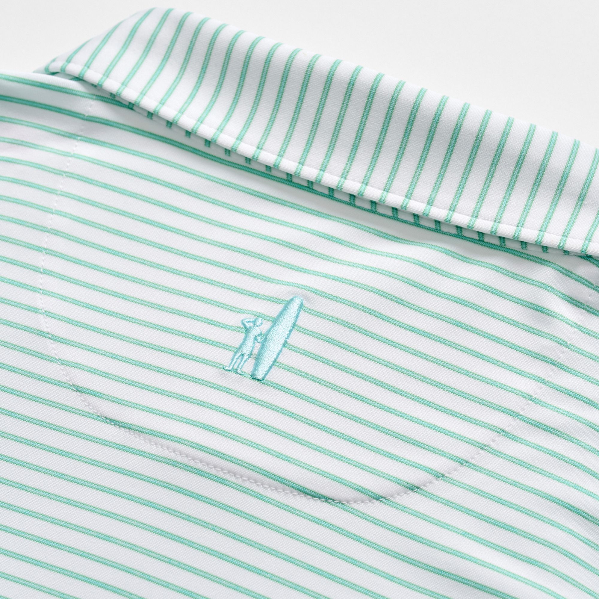 Johnnie-O Men's Michael Stripe Performance Jersey Golf Polo product image