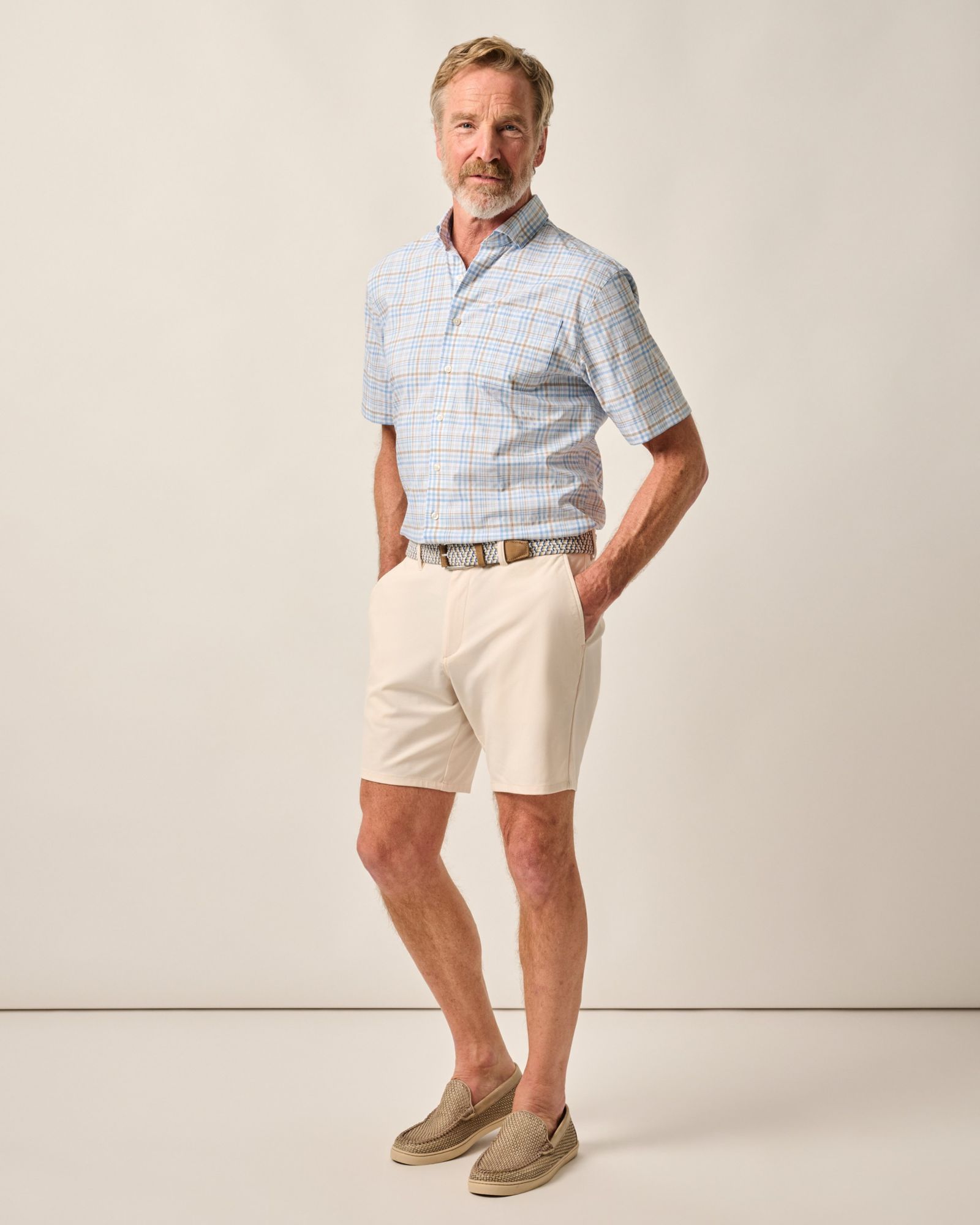 Johnnie-O Men's 8" Jupiters Stretch Cotton Performance Golf Shorts product image