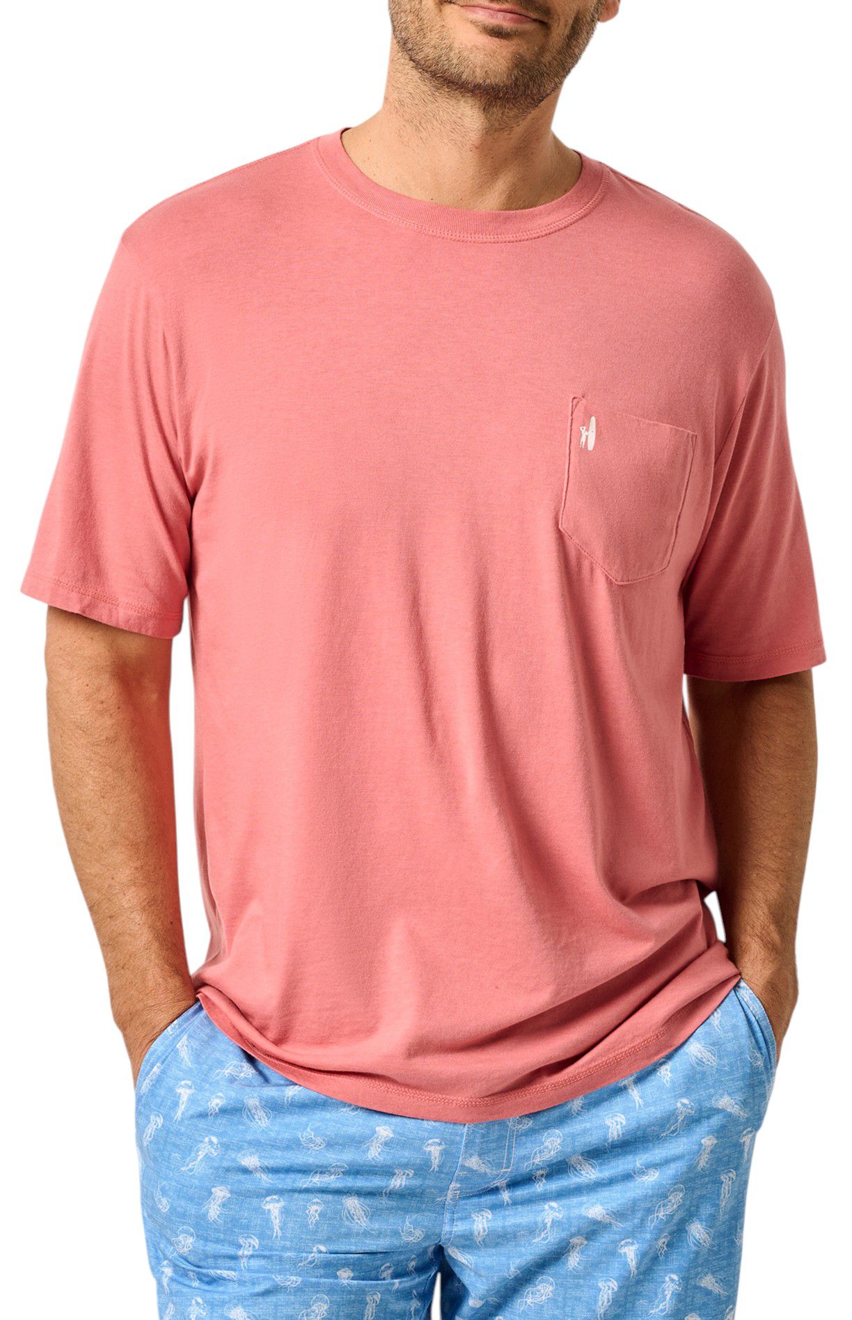 Johnnie-O Men's Smooth Surfin Graphic Golf Pocket T-Shirt product image