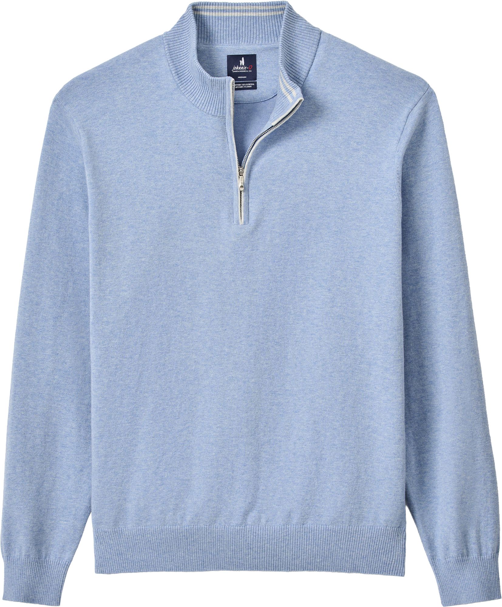 Johnnie-O Men's Desmond Plaited ¼ Zip Golf Sweater product image