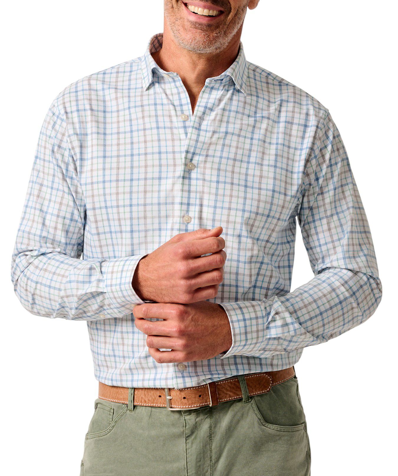 Johnnie-O Men's Maarten Performance Button Down Golf Shirt product image