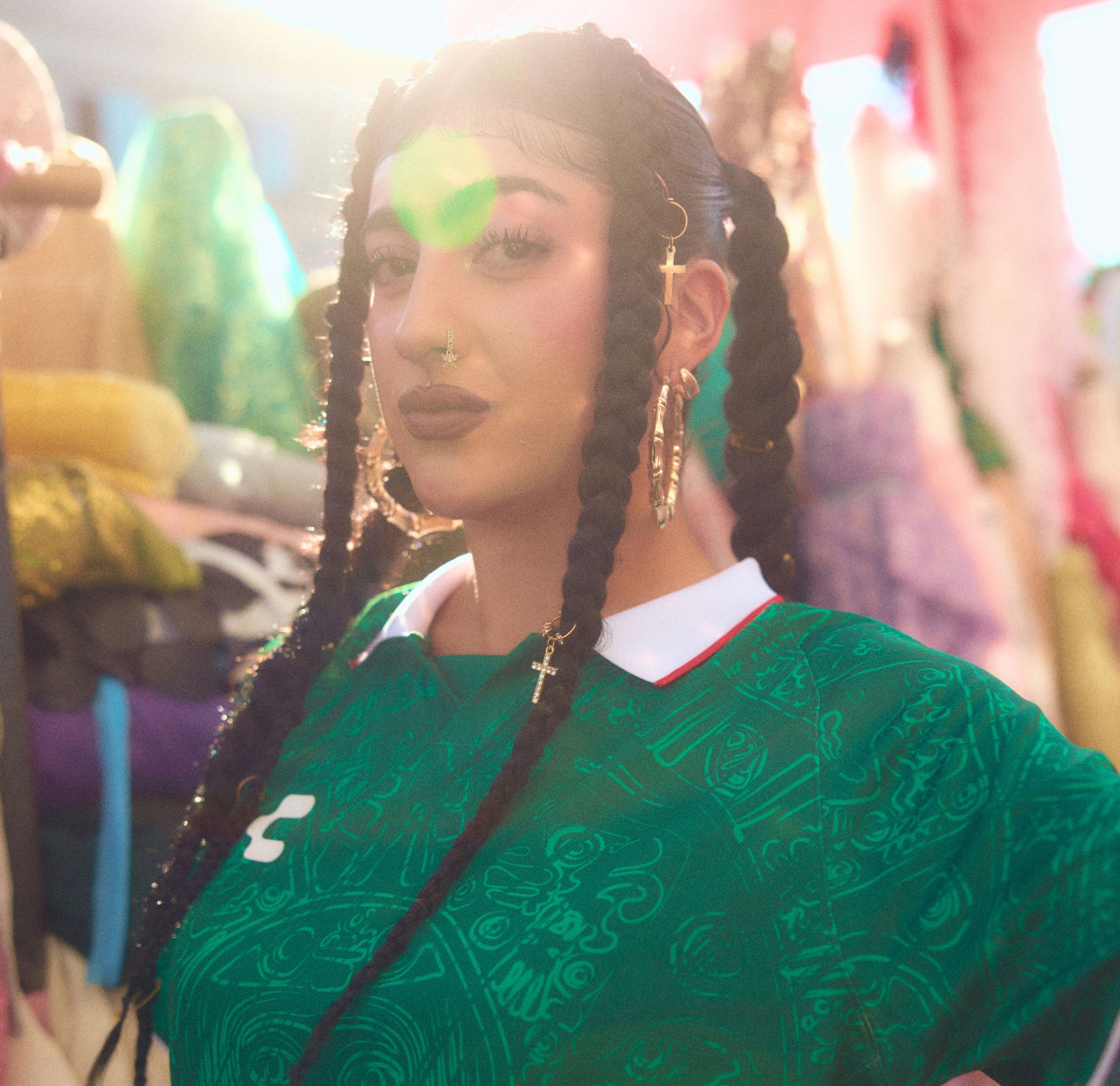 Charly Adult Mexico Heritage Green Replica Jersey product image