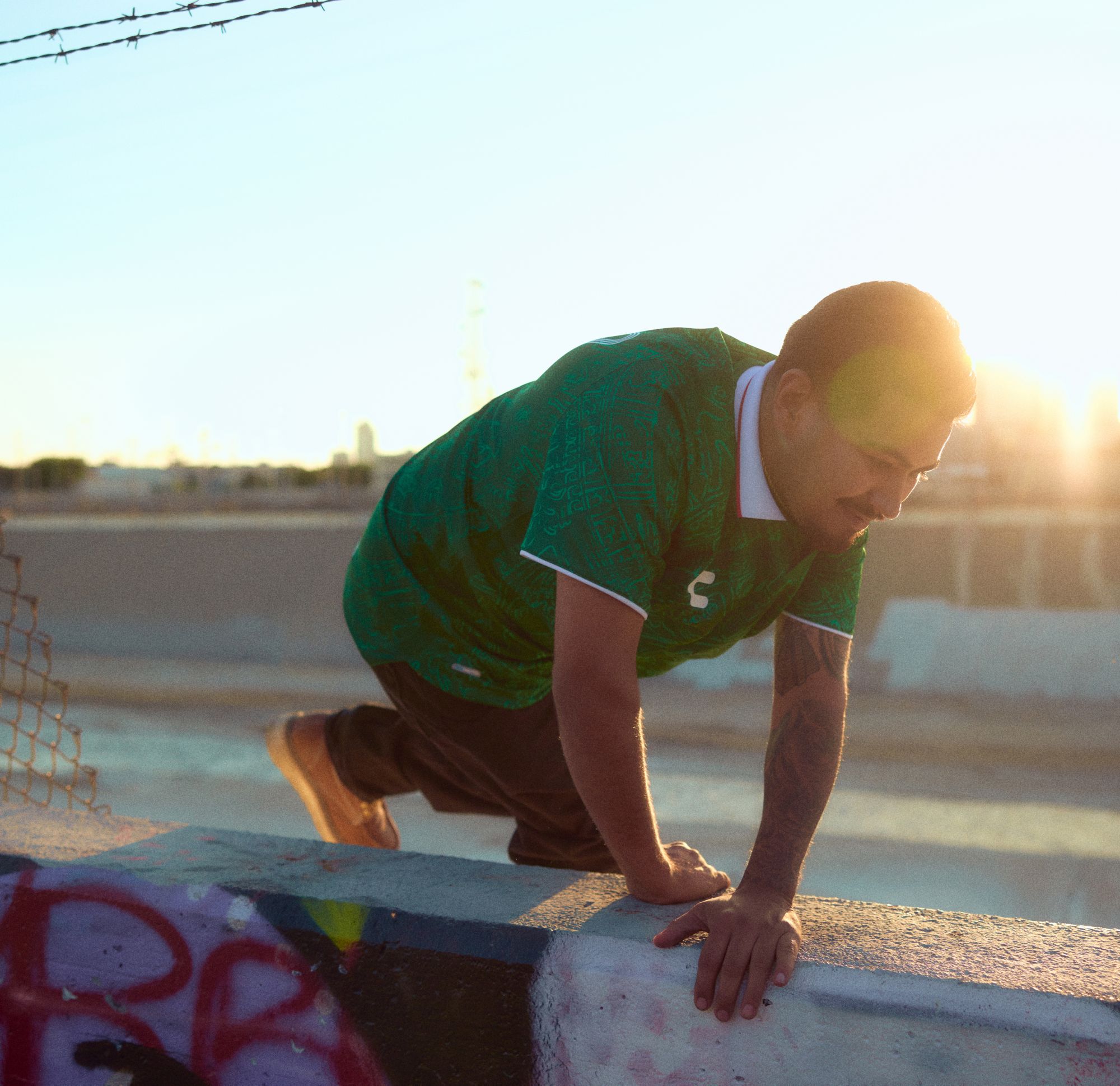 Charly Adult Mexico Heritage Green Replica Jersey product image