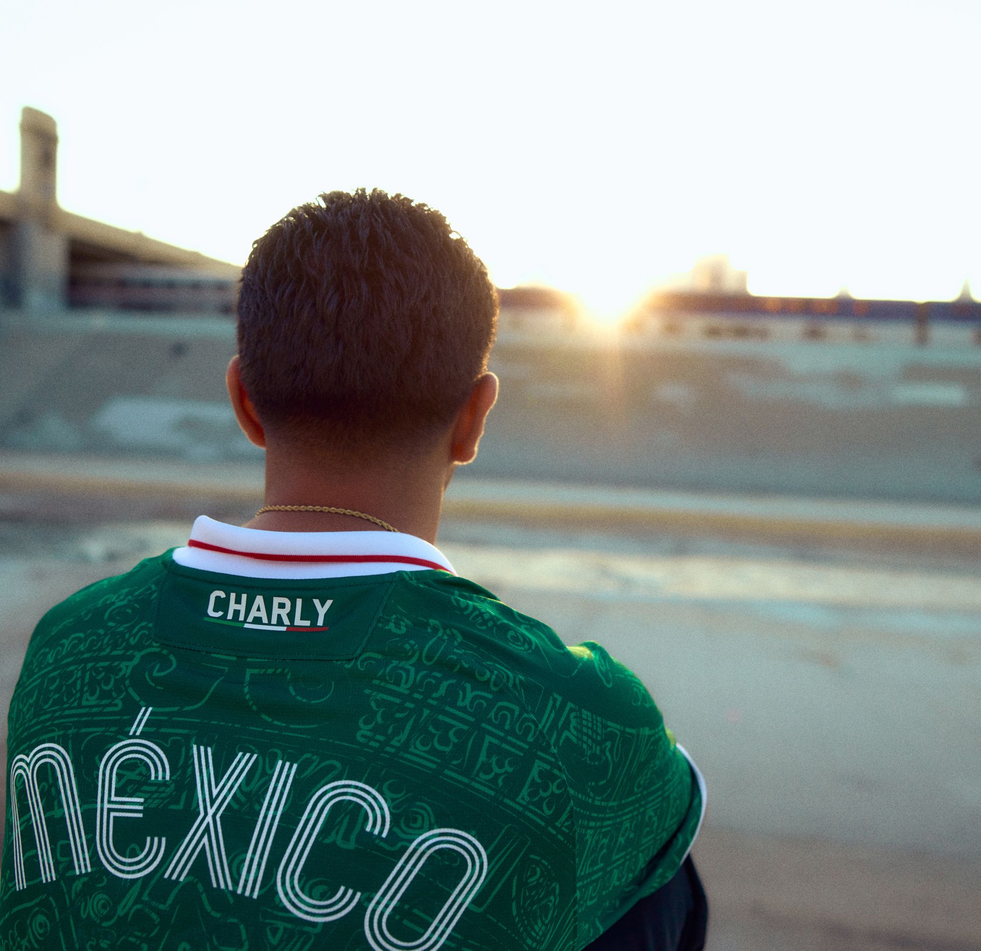 Charly Adult Mexico Heritage Green Replica Jersey product image
