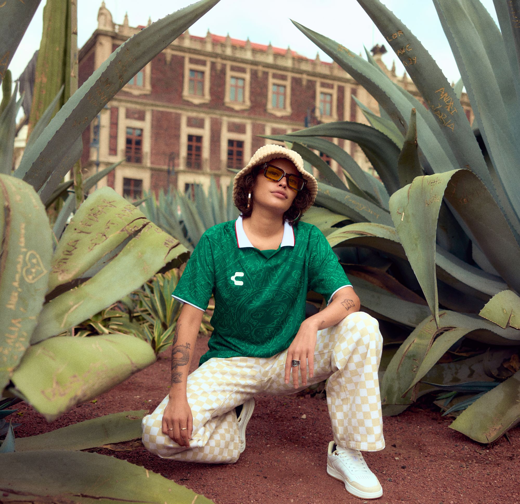 Charly Adult Mexico Heritage Green Replica Jersey product image