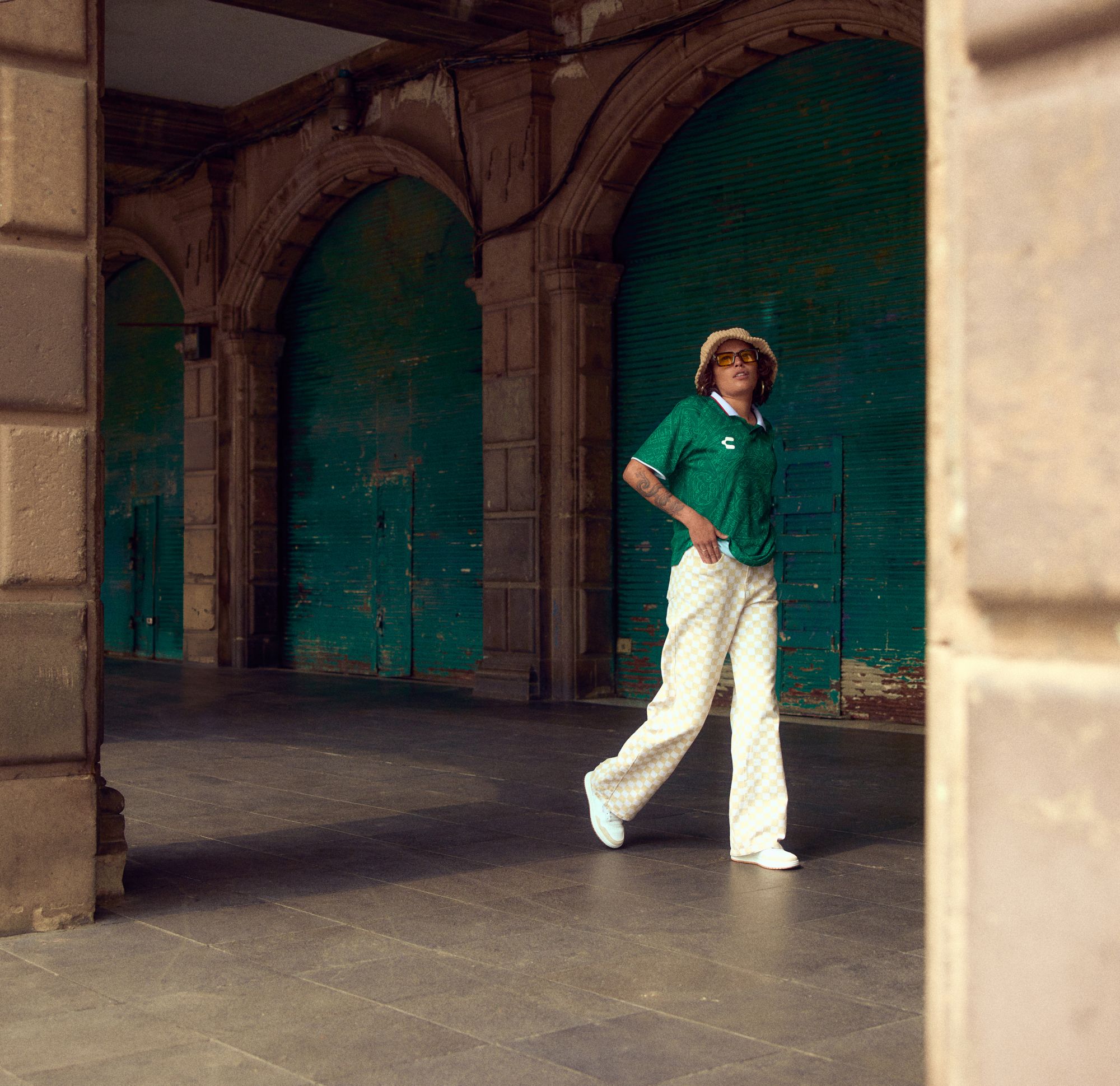 Charly Adult Mexico Heritage Green Replica Jersey product image