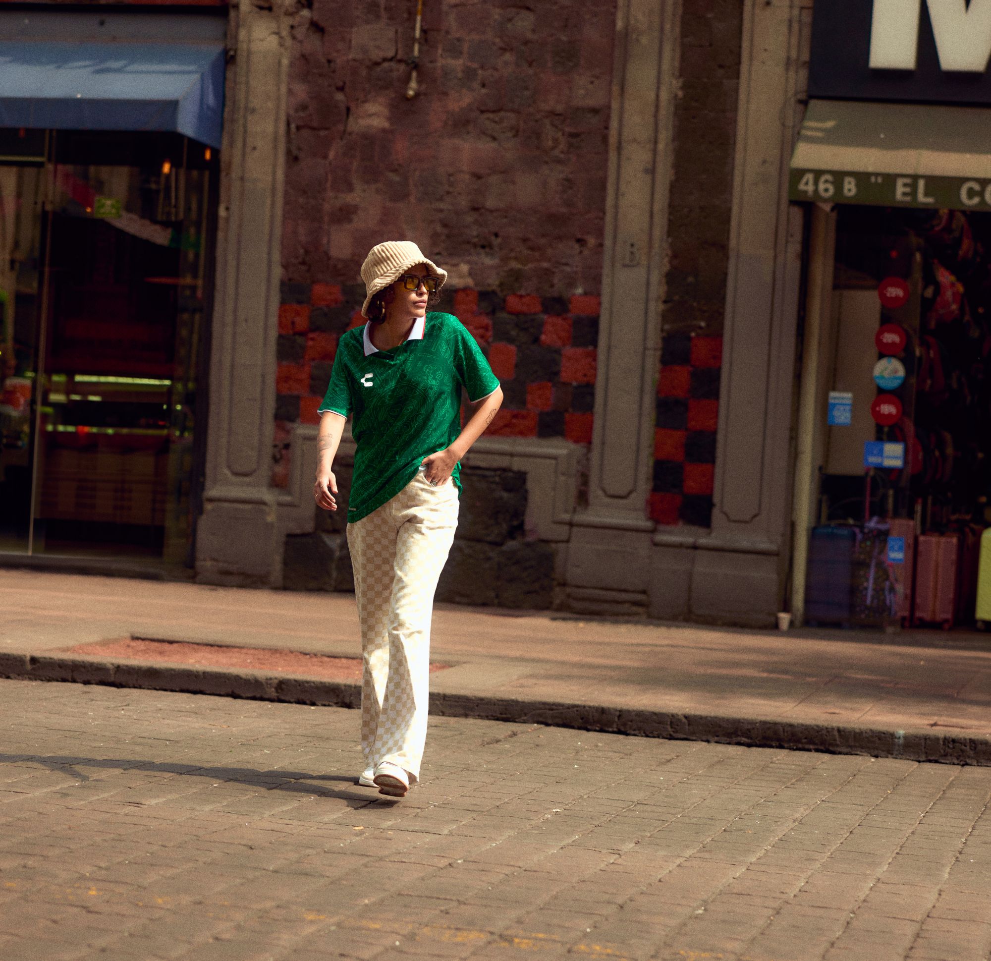 Charly Adult Mexico Heritage Green Replica Jersey product image