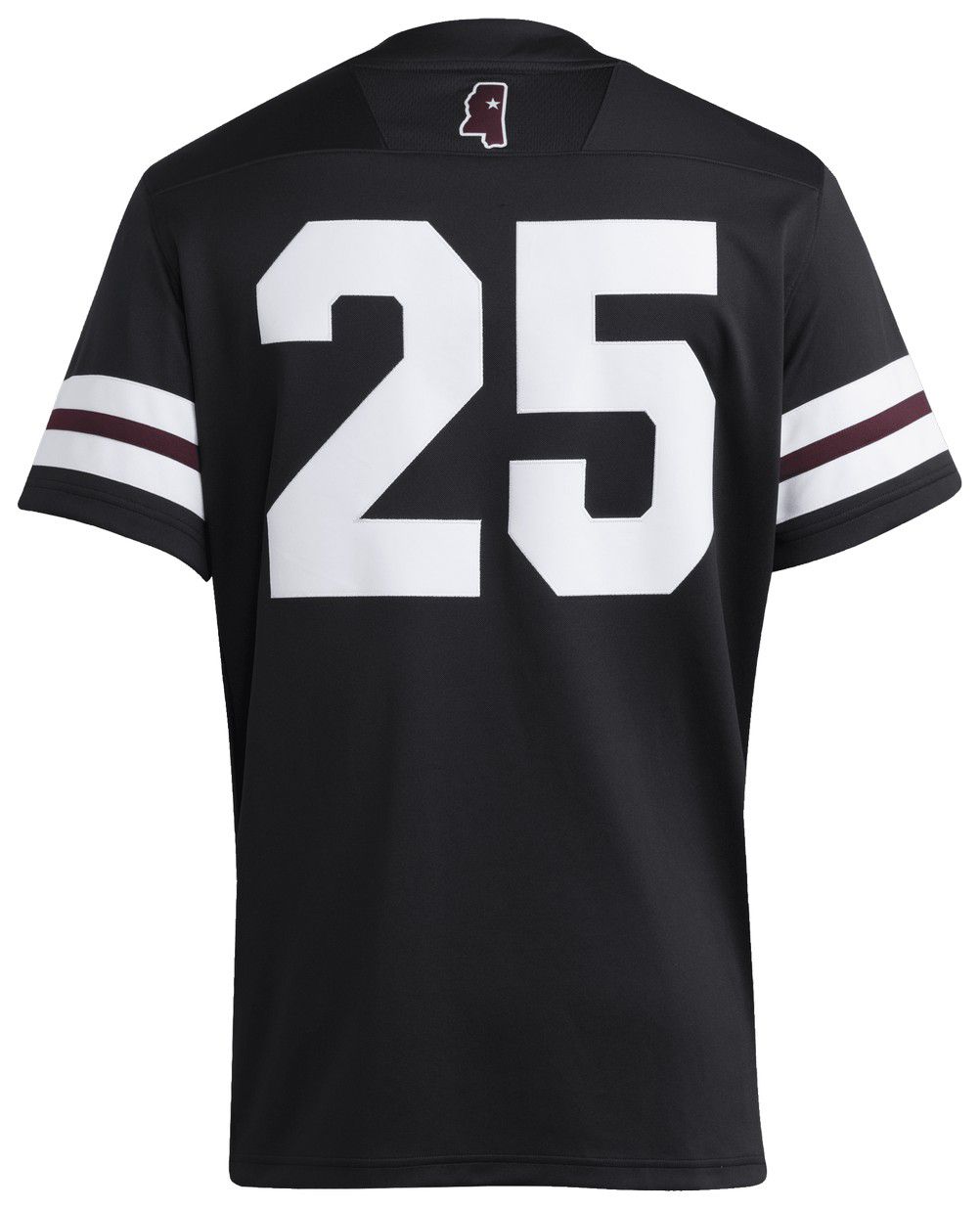 adidas Men's Mississippi State Bulldogs Black Strategy Blackout Alternate Jersey product image