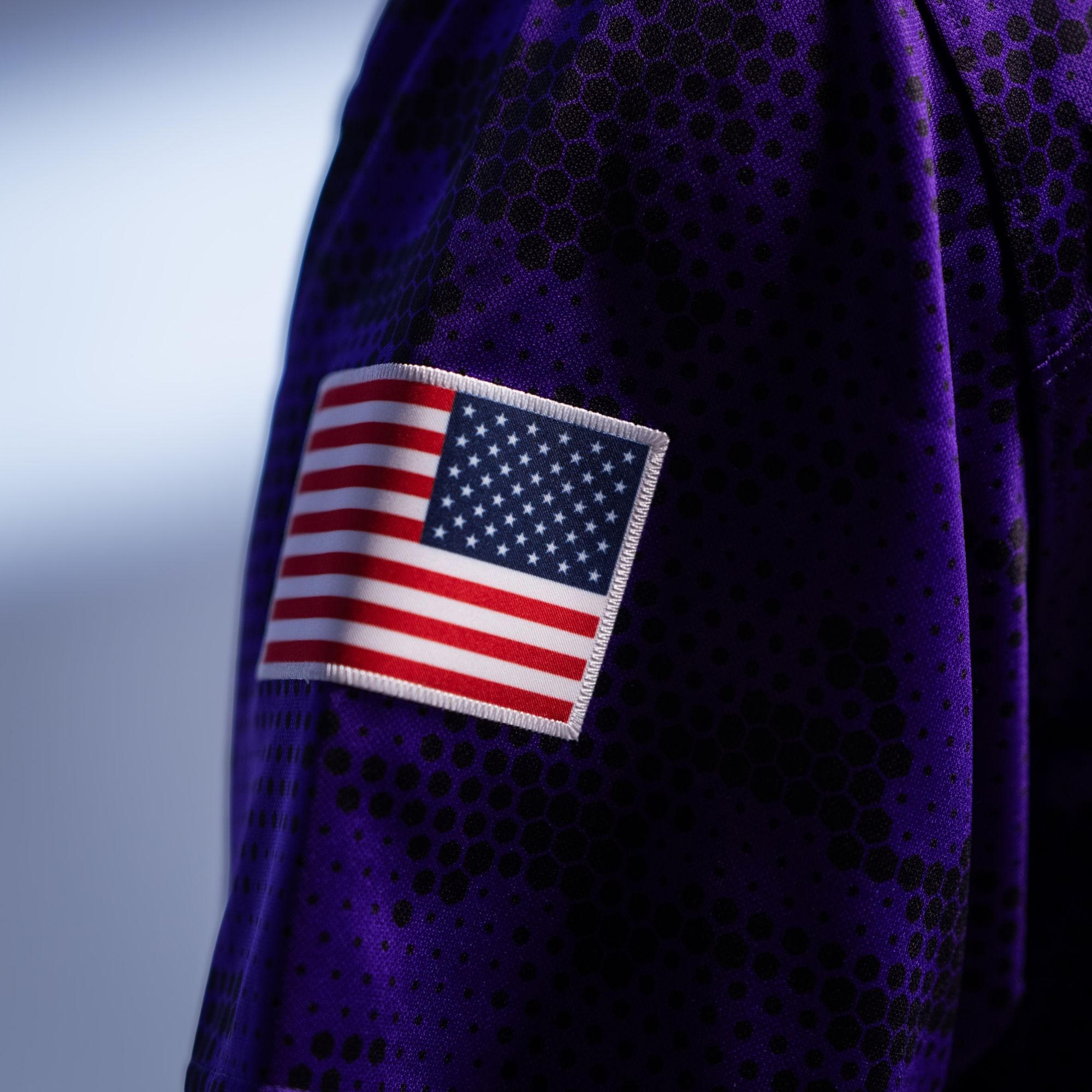 adidas Men's Washington Huskies Camo Premier Strategy Alternate Jersey product image